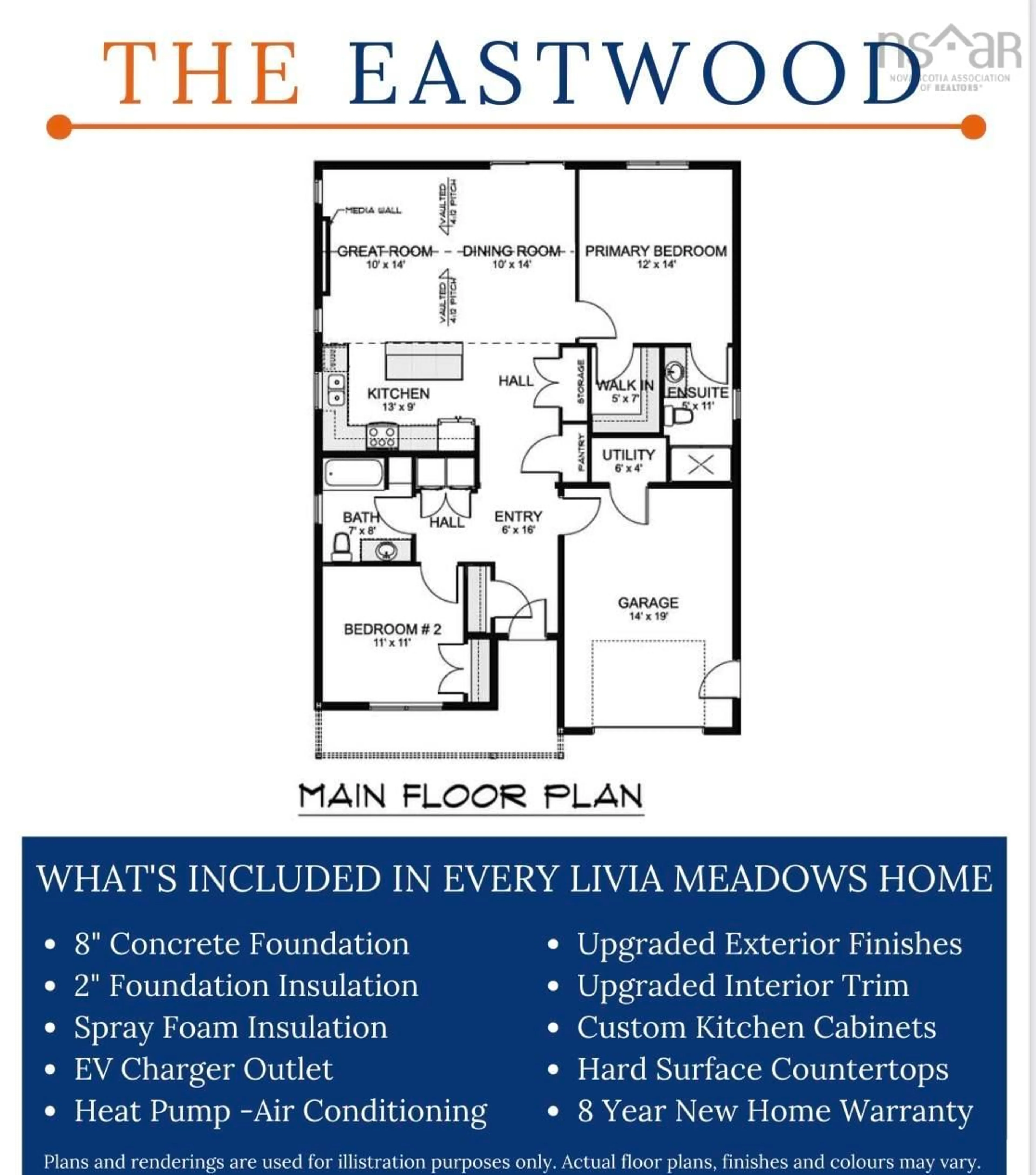Floor plan for 12 Livia Meadows Crt #Unit 10, Debert Nova Scotia B0M 1G0