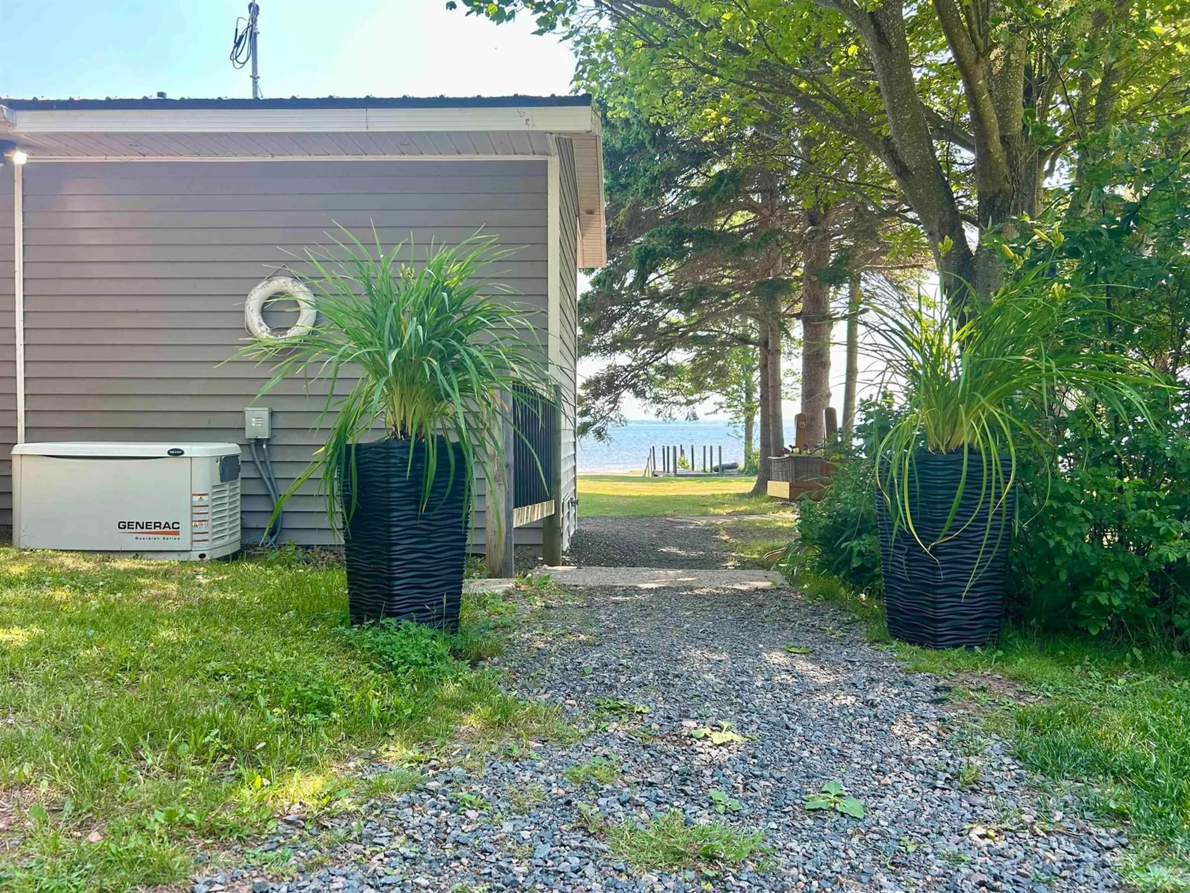 Patio, water/lake/river/ocean view for 3954 Malagash Rd, Malagash Point Nova Scotia B0K 1E0