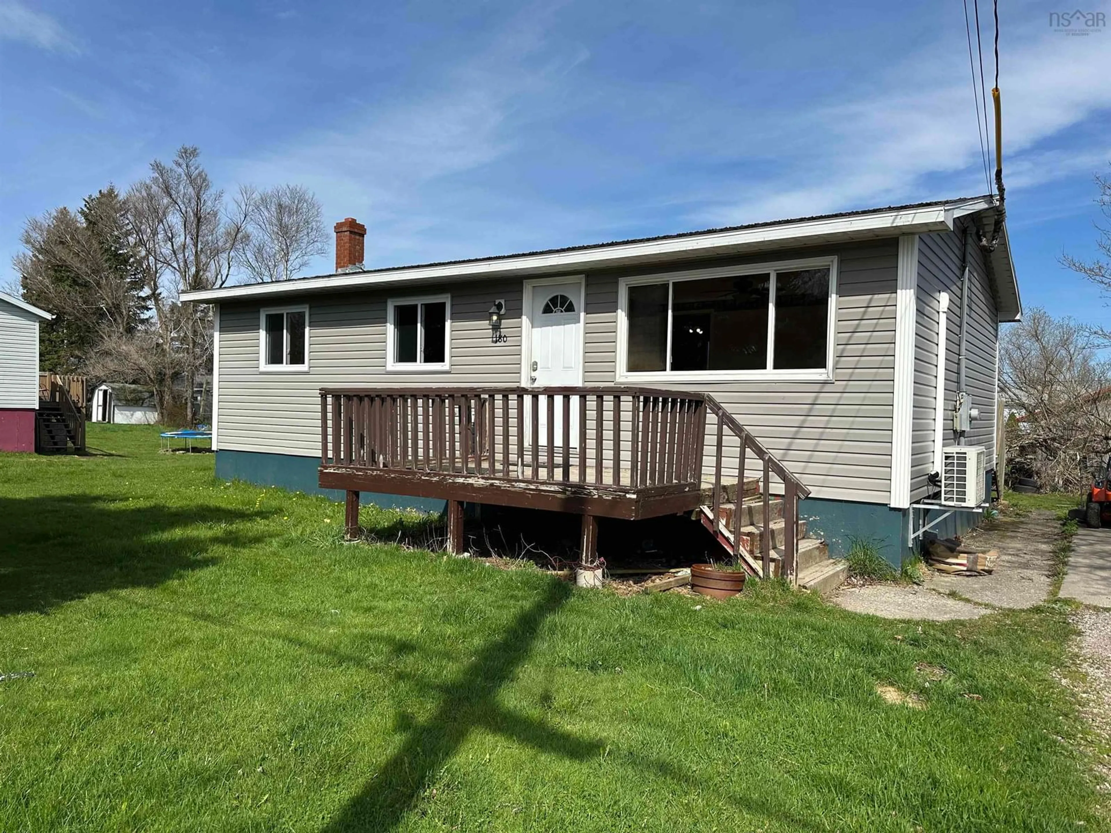 Home with vinyl exterior material, unknown for 180 Monteith Ave, Westmount Nova Scotia B1R 1L1
