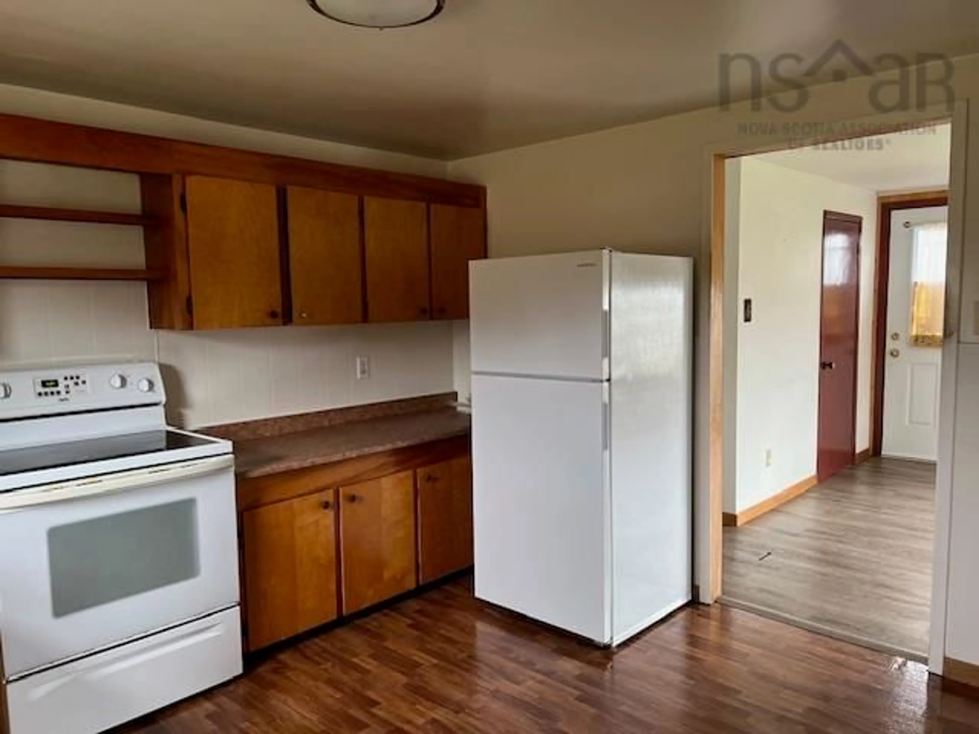 Standard kitchen, wood/laminate floor for 1427 Indian Rd, West Indian Road Nova Scotia B0N 2H0