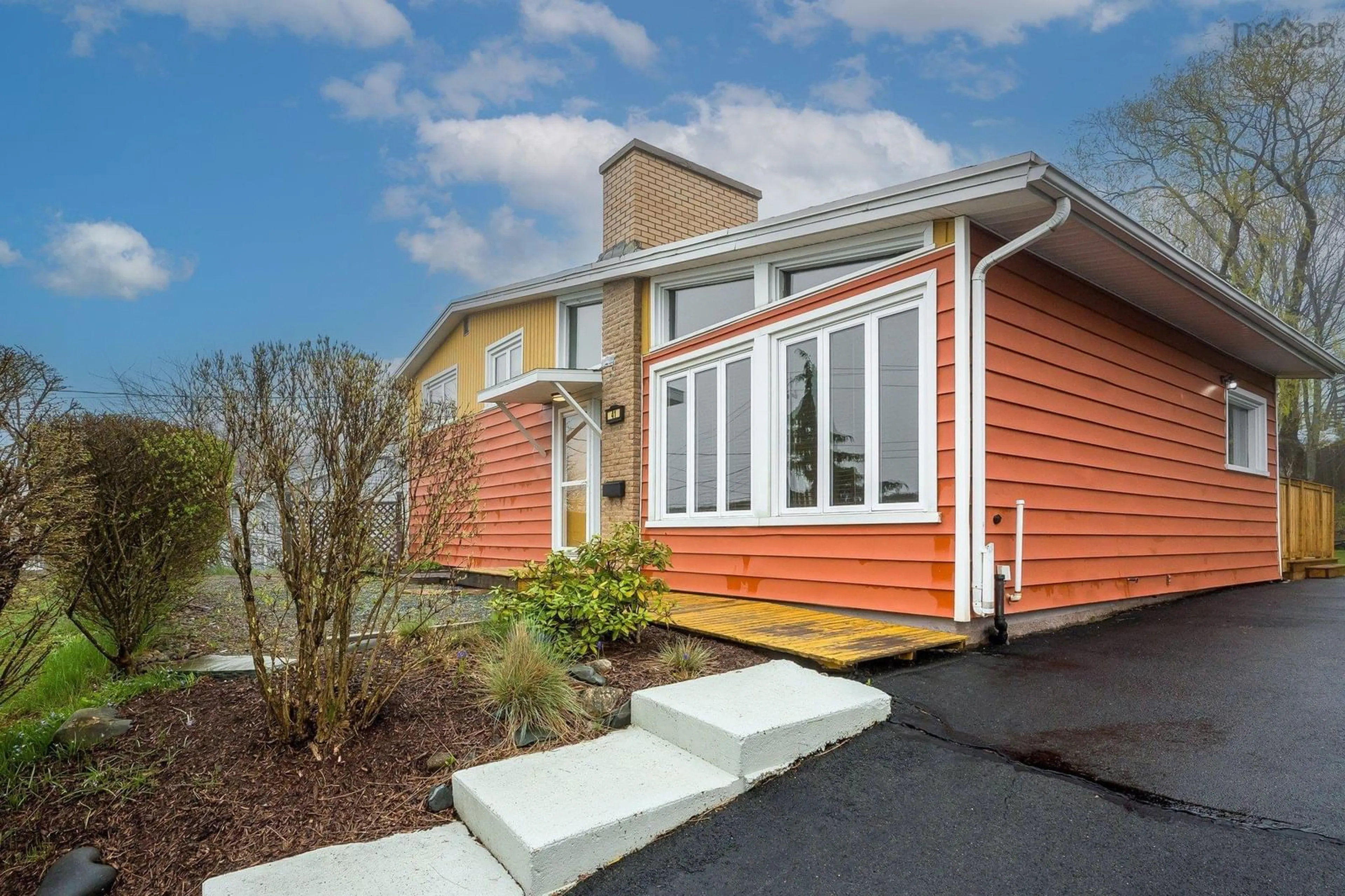 Home with vinyl exterior material, street for 41 Belle Vista Dr, Dartmouth Nova Scotia B2W 2X4
