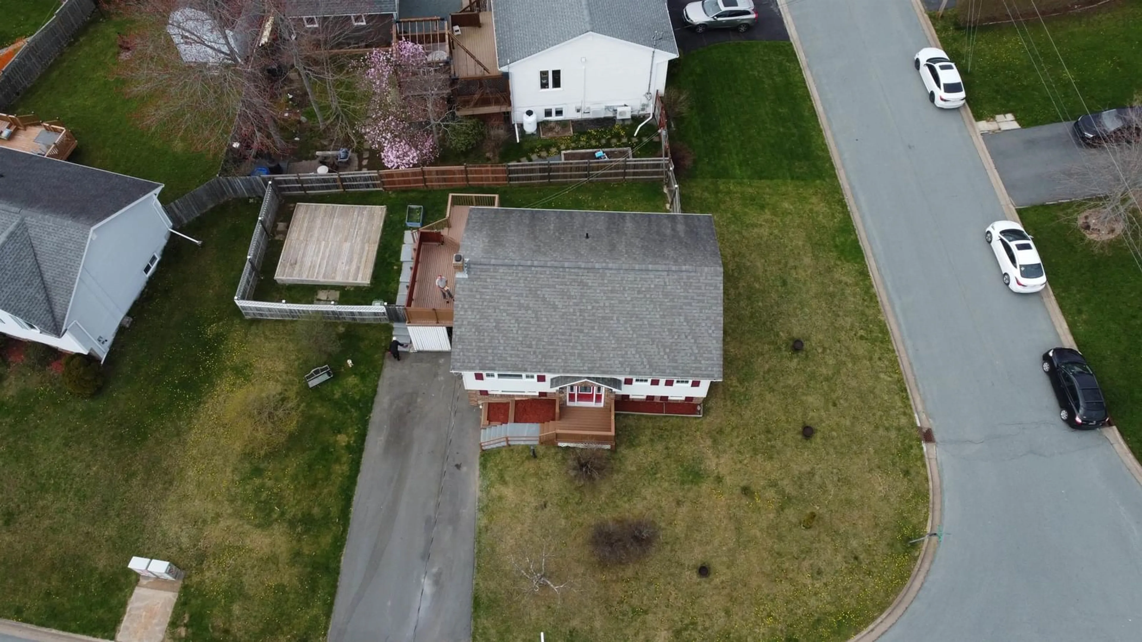 A pic from outside/outdoor area/front of a property/back of a property/a pic from drone, street for 89 Sherwood St, Colby Village Nova Scotia B2V 2R9