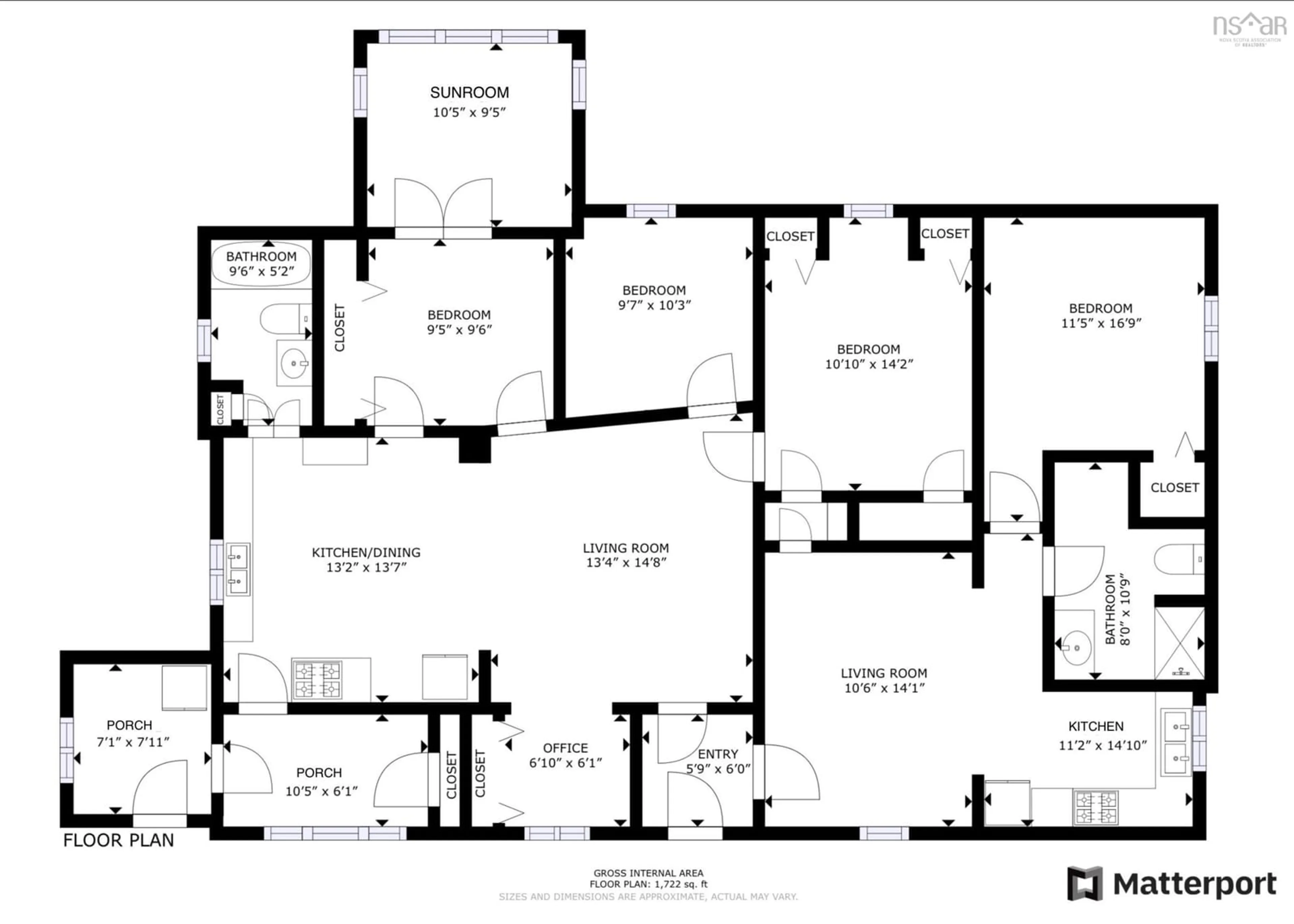 Floor plan for 817 Main Shore Rd, North Chegoggin Nova Scotia B5A 5H2