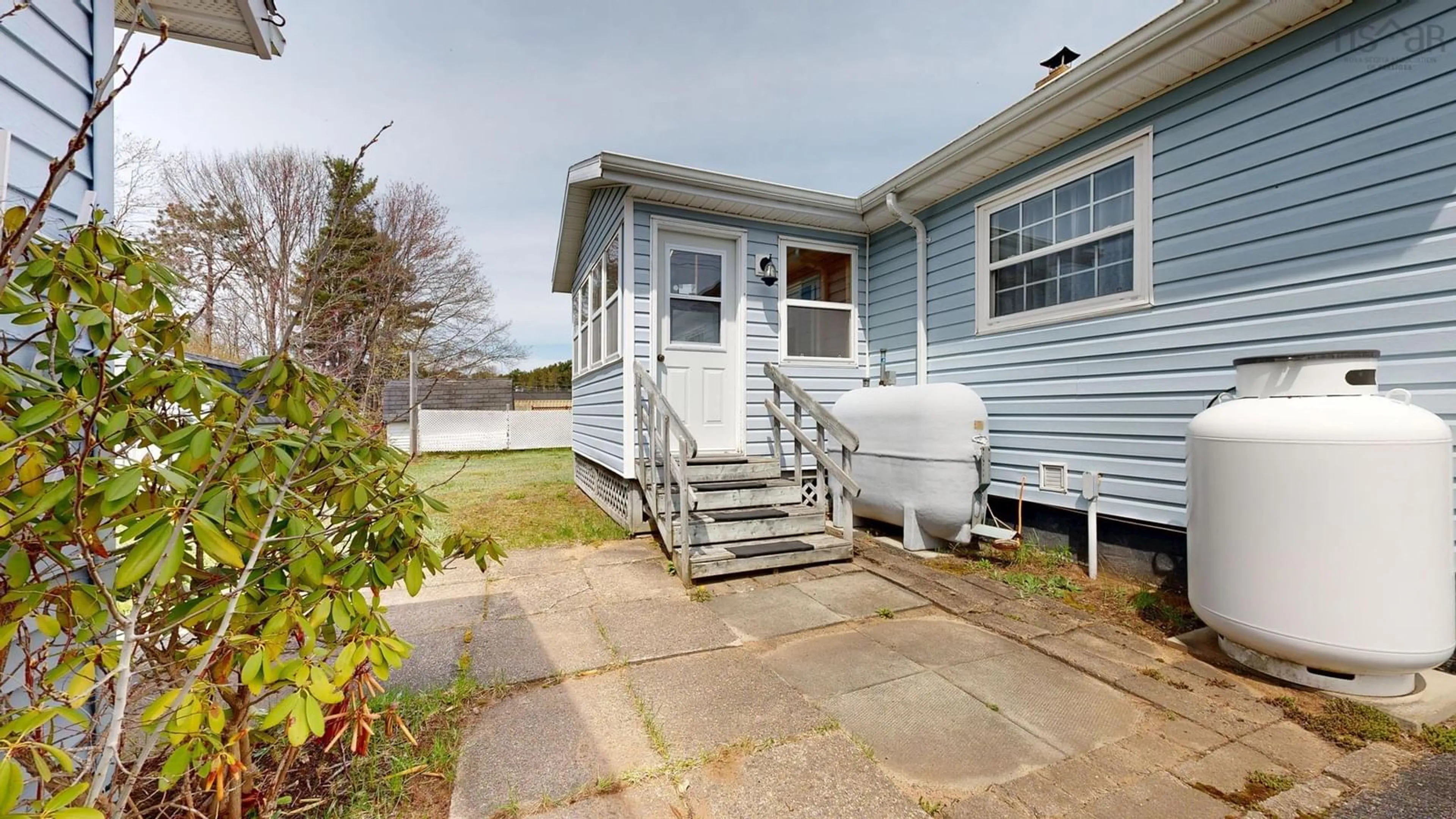 Home with vinyl exterior material, street for 997 Argus Dr, Greenwood Nova Scotia B0P 1R0