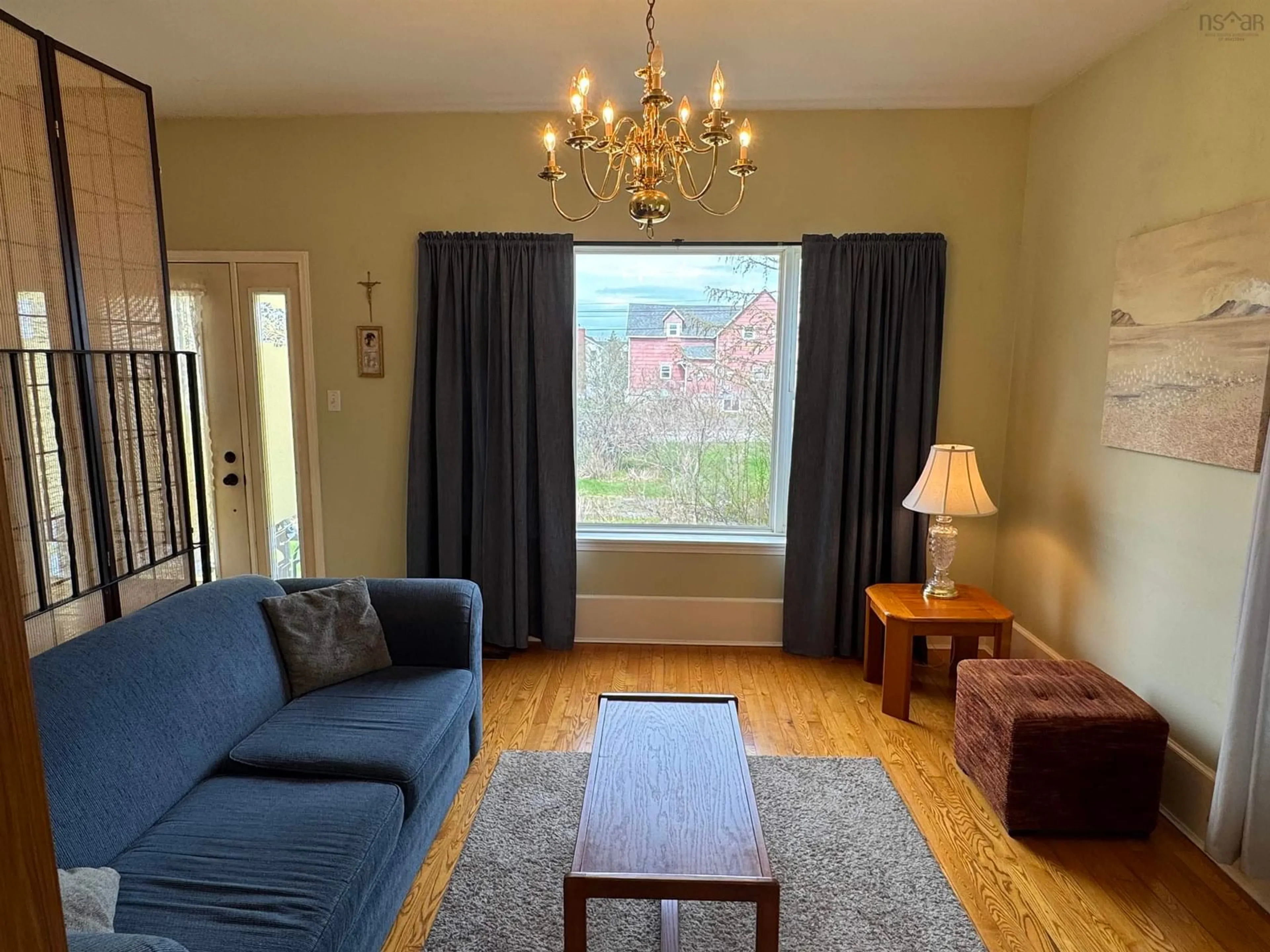 Living room with furniture, unknown for 1793 Victoria St, Westville Nova Scotia B0K 2A0
