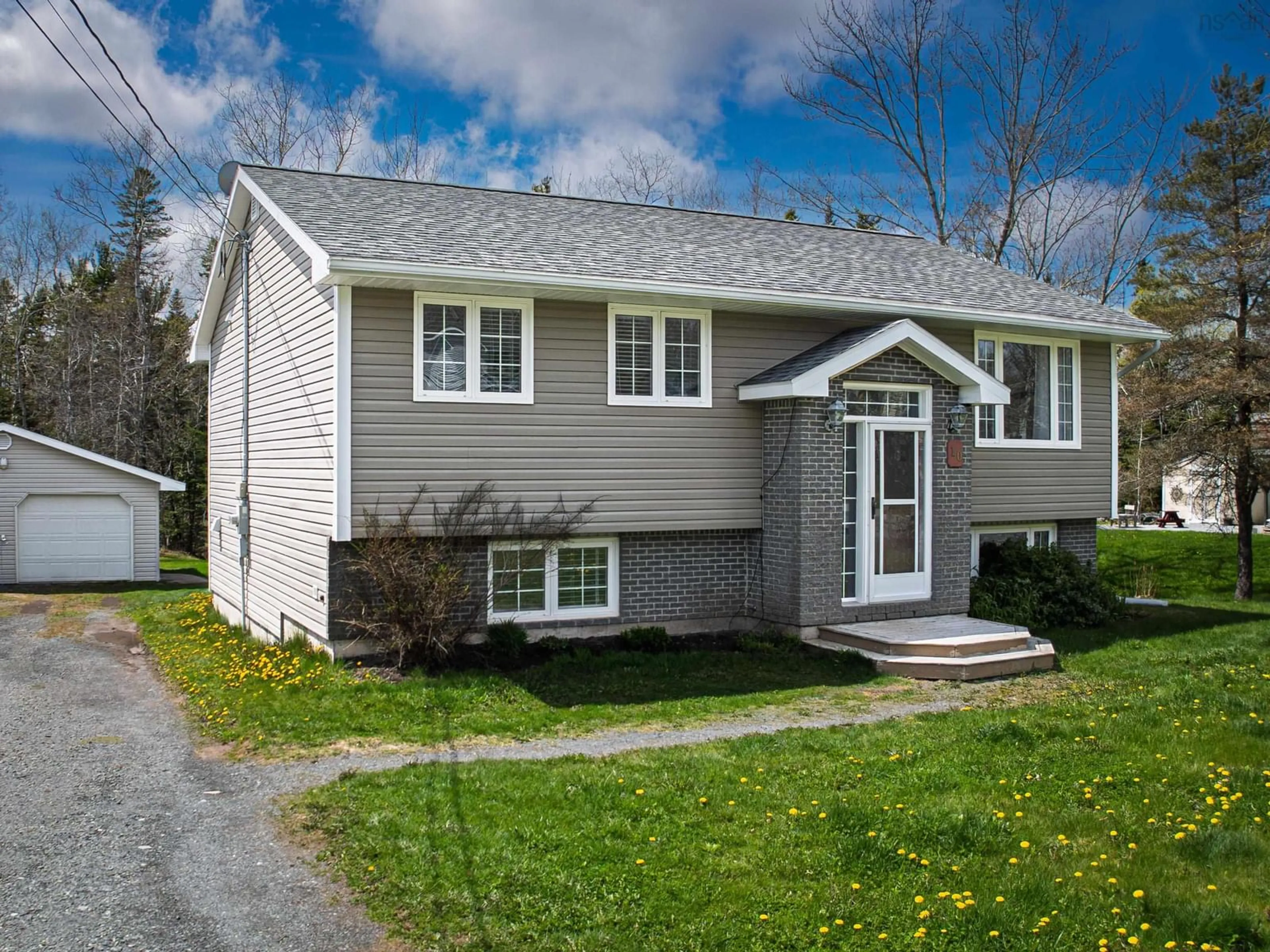 Home with vinyl exterior material, street for 10 Robert Scott Dr, Lantz Nova Scotia B2S 2A3