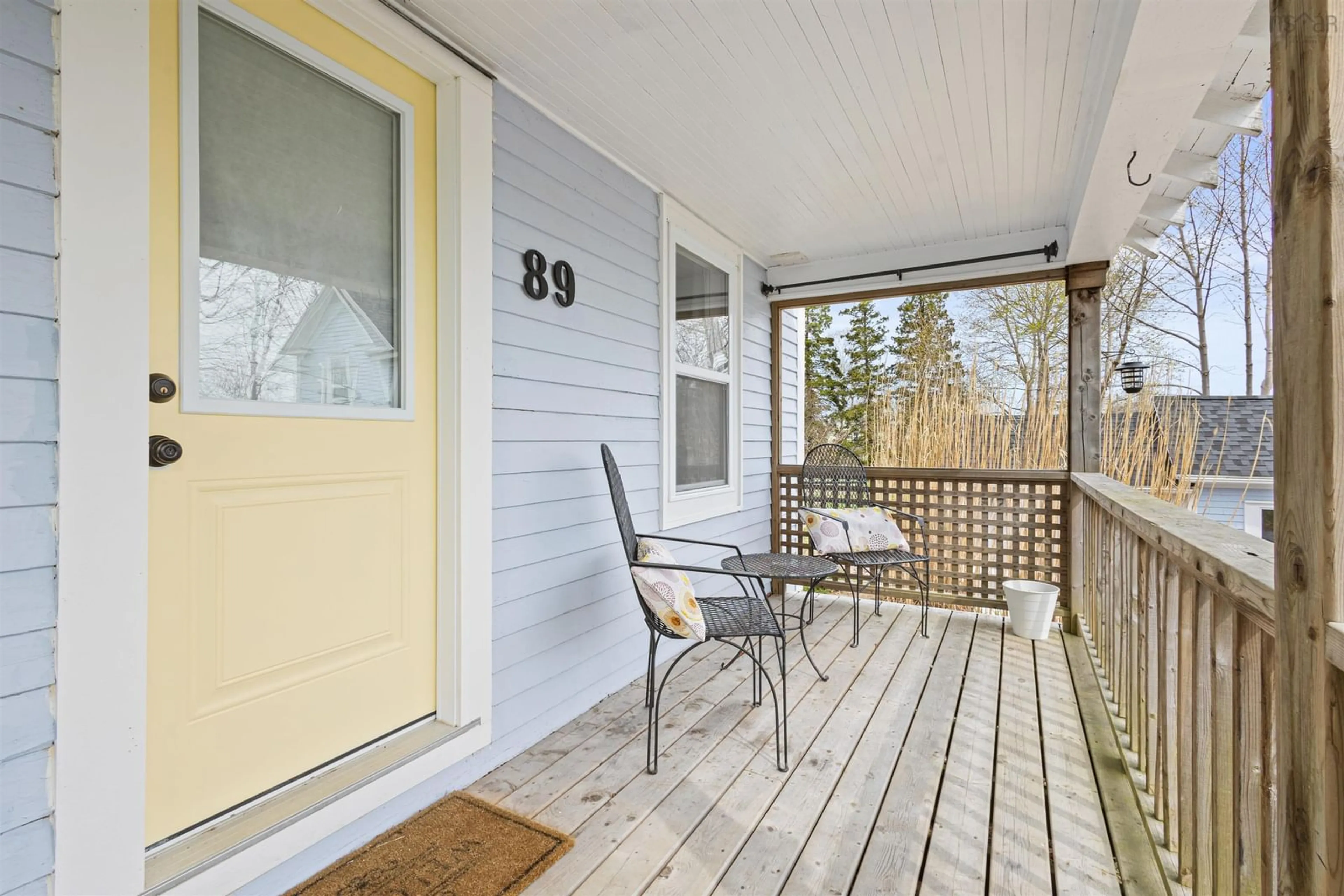 Patio, street for 89&93 Queen St, Chester Nova Scotia B0J 1J0