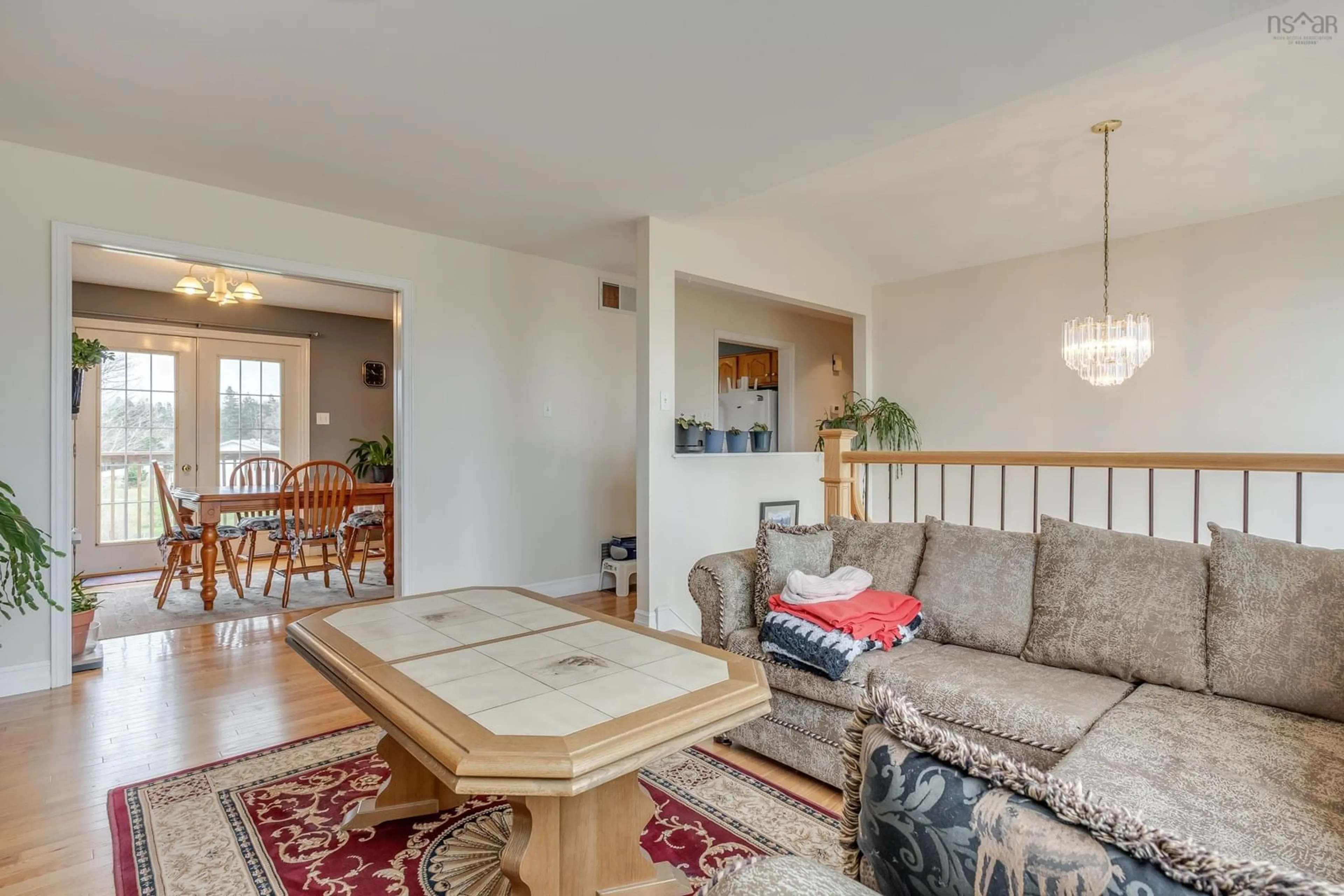 Living room with furniture, unknown for 58 Dimock Road, Margaretsville Nova Scotia B0S 1N0