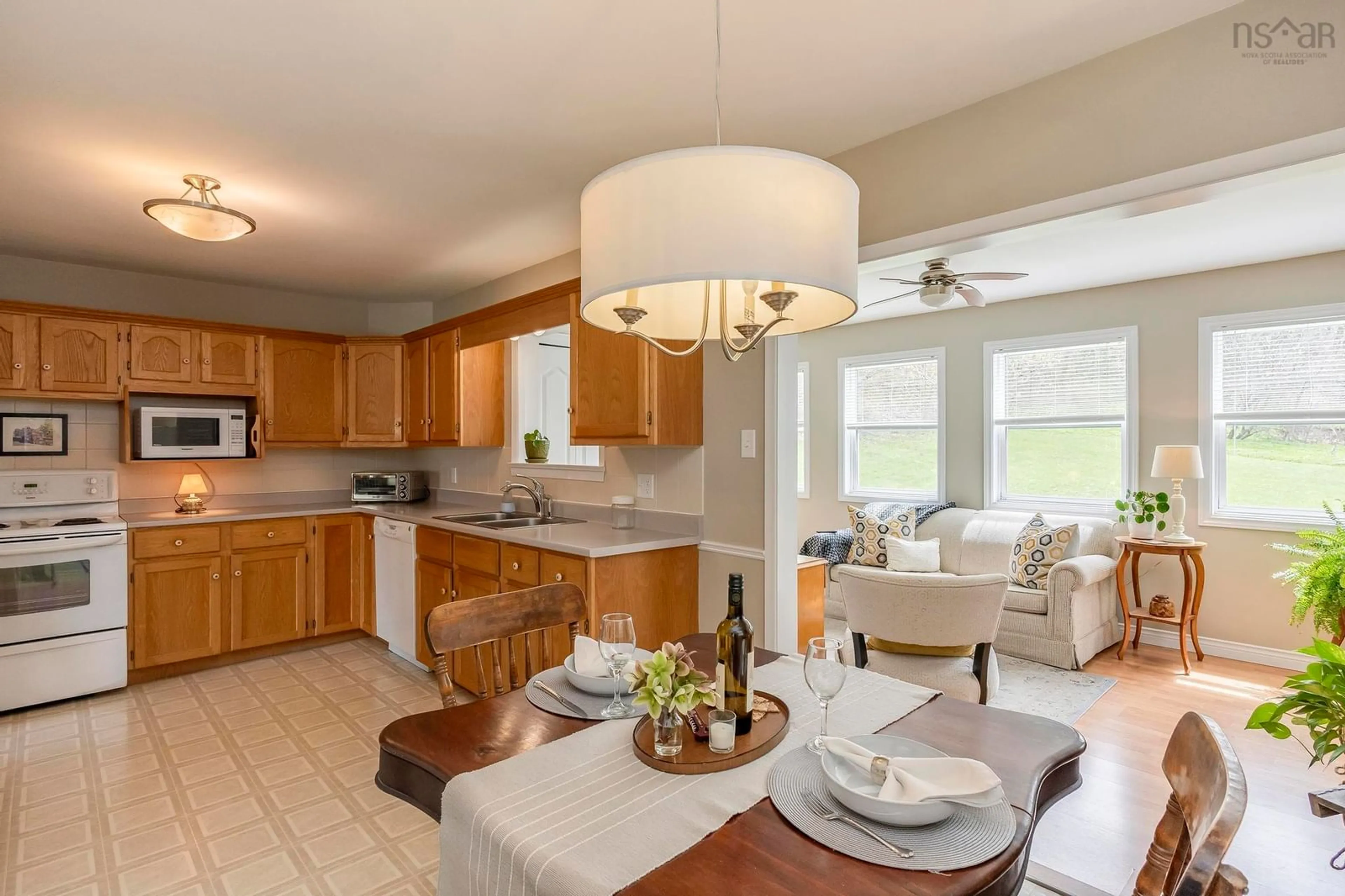Open concept kitchen, unknown for 16 Sunnyside Rd, Greenwich Nova Scotia B4P 2R2