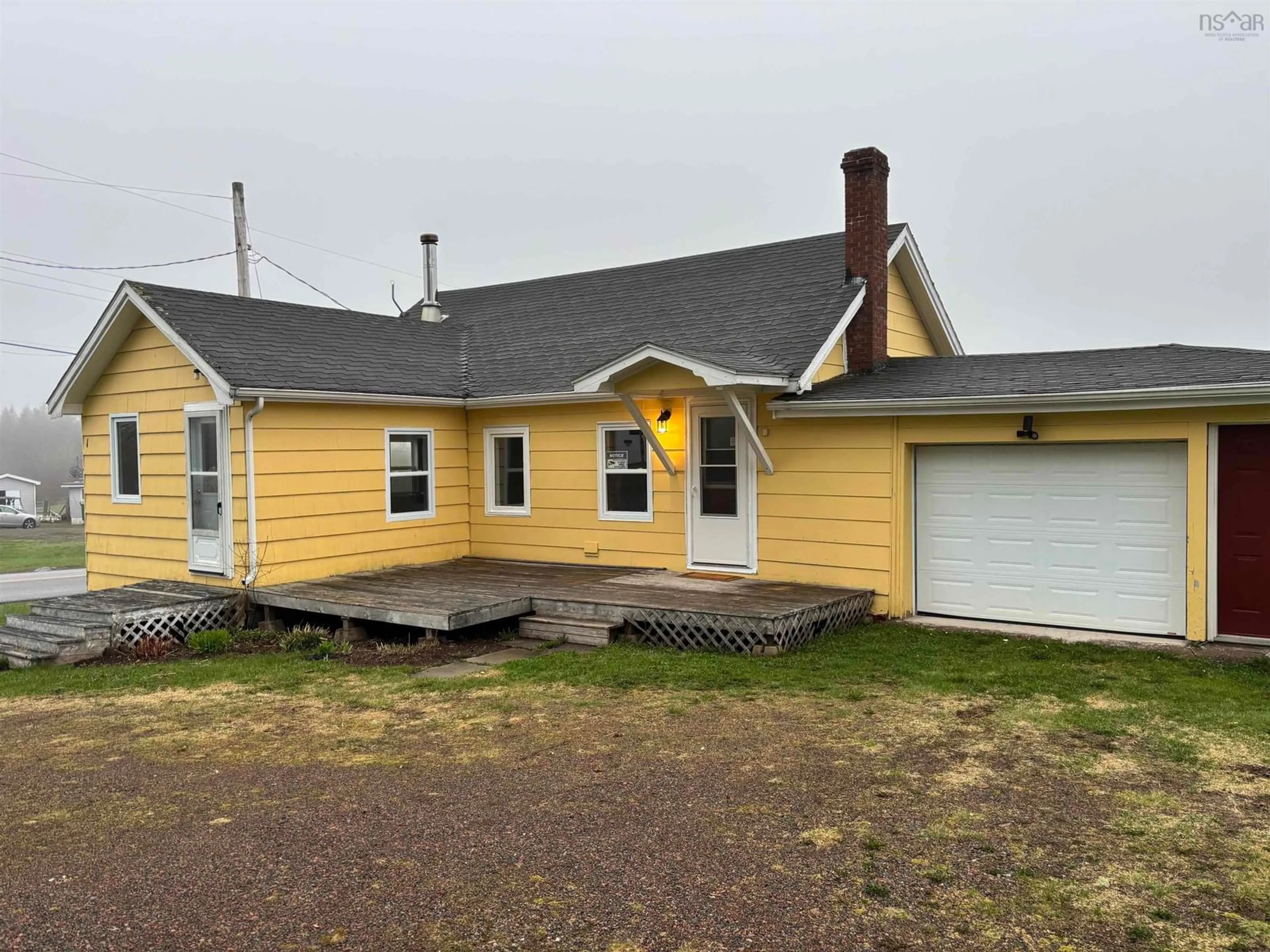 A pic from outside/outdoor area/front of a property/back of a property/a pic from drone, building for 1 High St, Londonderry Nova Scotia B0M 1M0