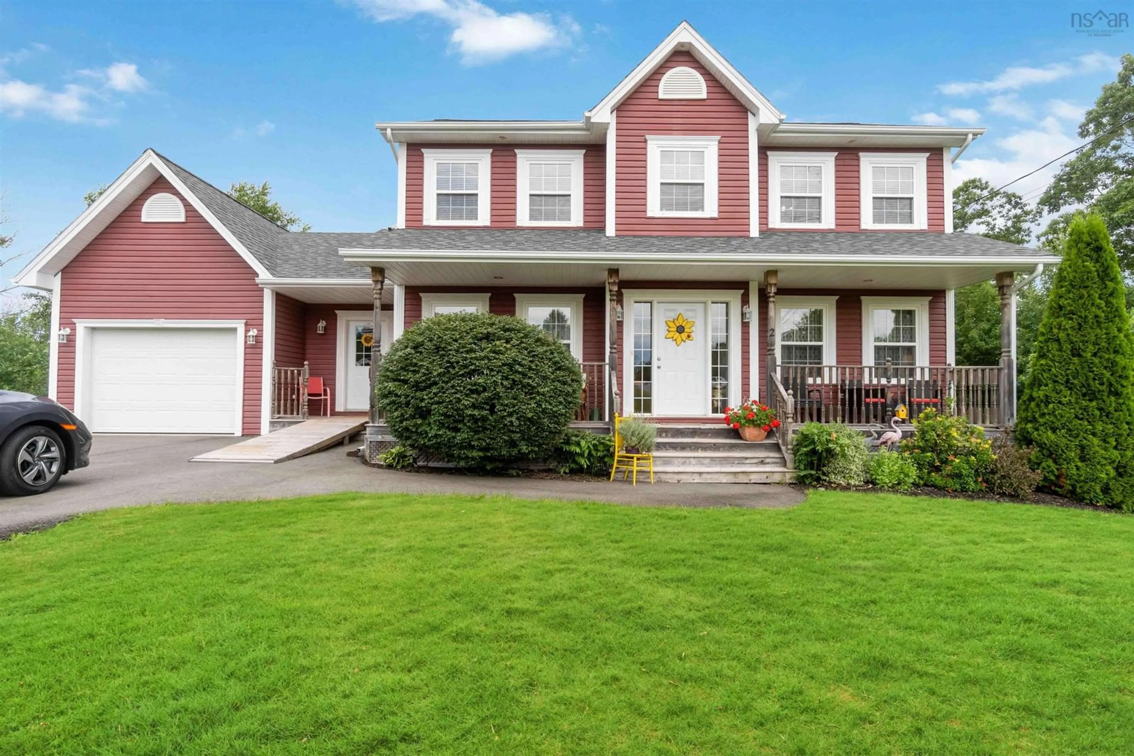 Home with vinyl exterior material, street for 2 Golden Eagle Dr, Kentville Nova Scotia B4N 0E5