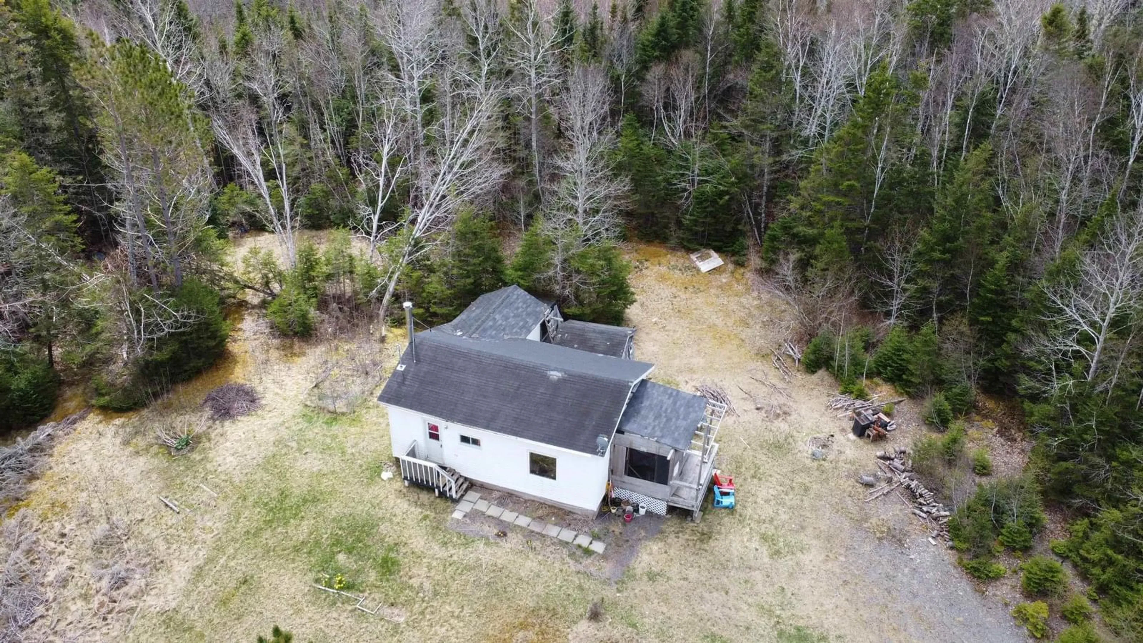 A pic from outside/outdoor area/front of a property/back of a property/a pic from drone, building for 2059 East River West Side Road, Sunnybrae Nova Scotia B0K 1B0