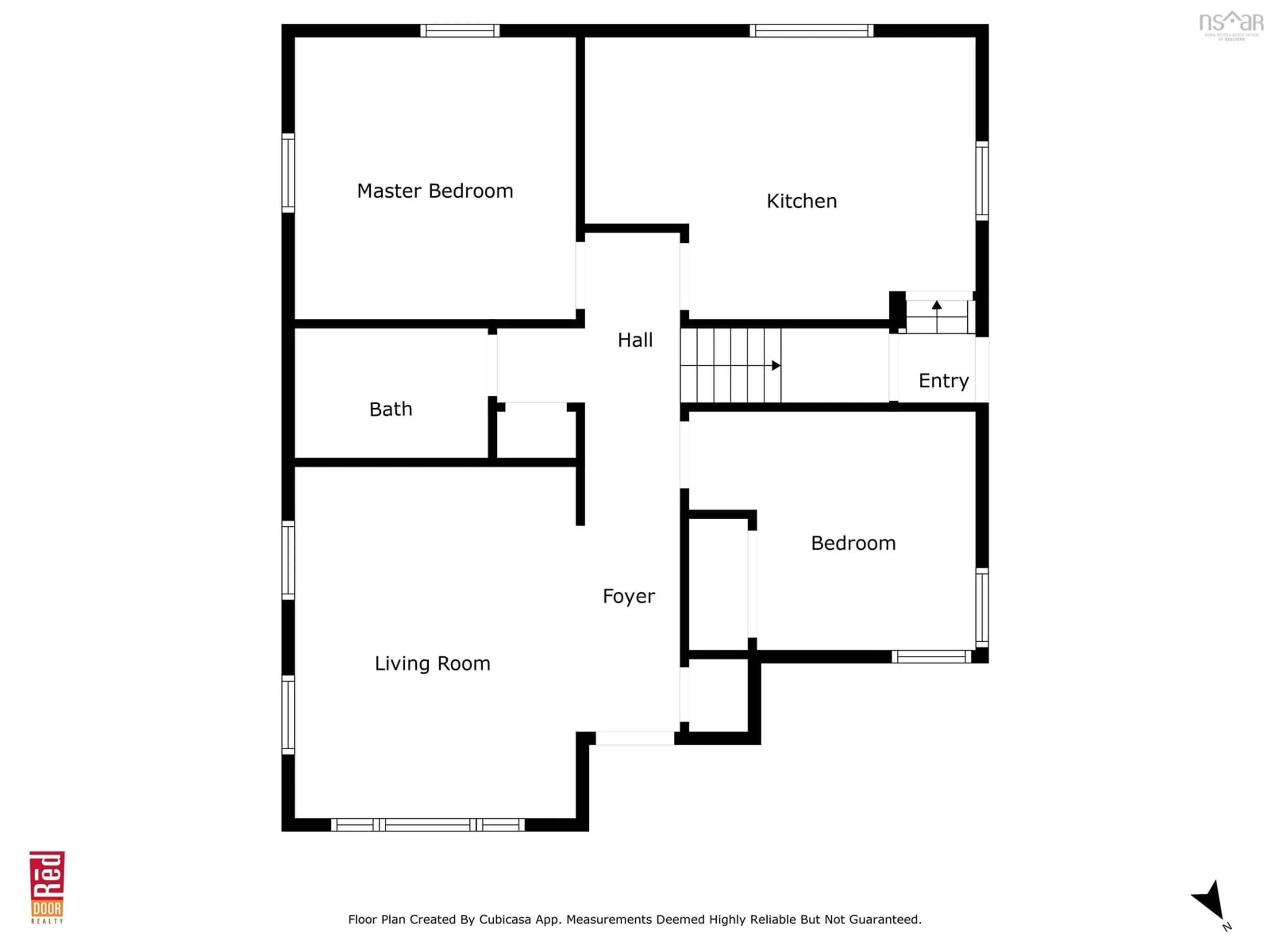 Floor plan for 45 Millard Ave, Liverpool Nova Scotia B0T 1K0