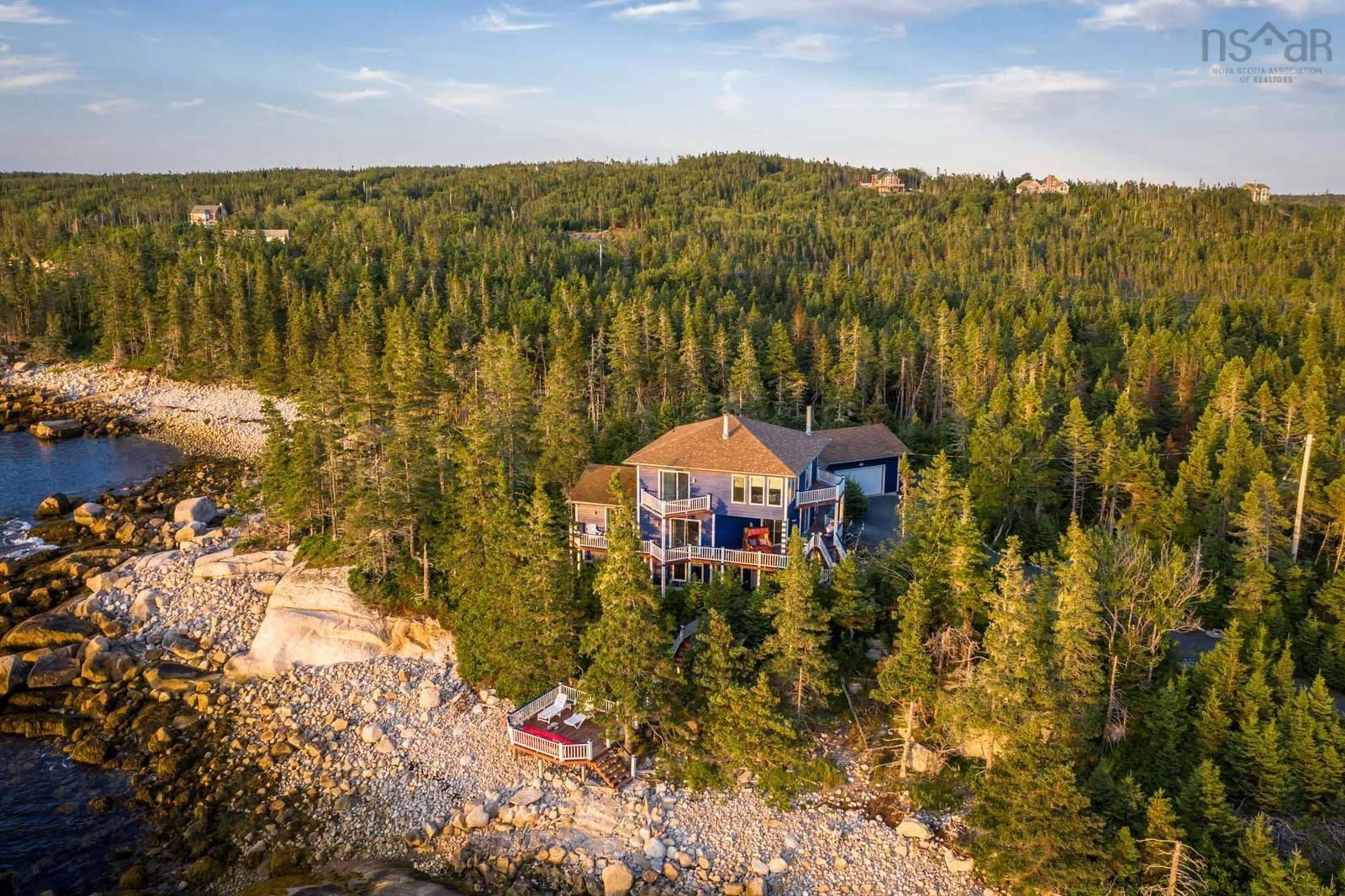 A pic from outside/outdoor area/front of a property/back of a property/a pic from drone, unknown for 765 Shad Point Parkway, Blind Bay Nova Scotia B3Z 4C2
