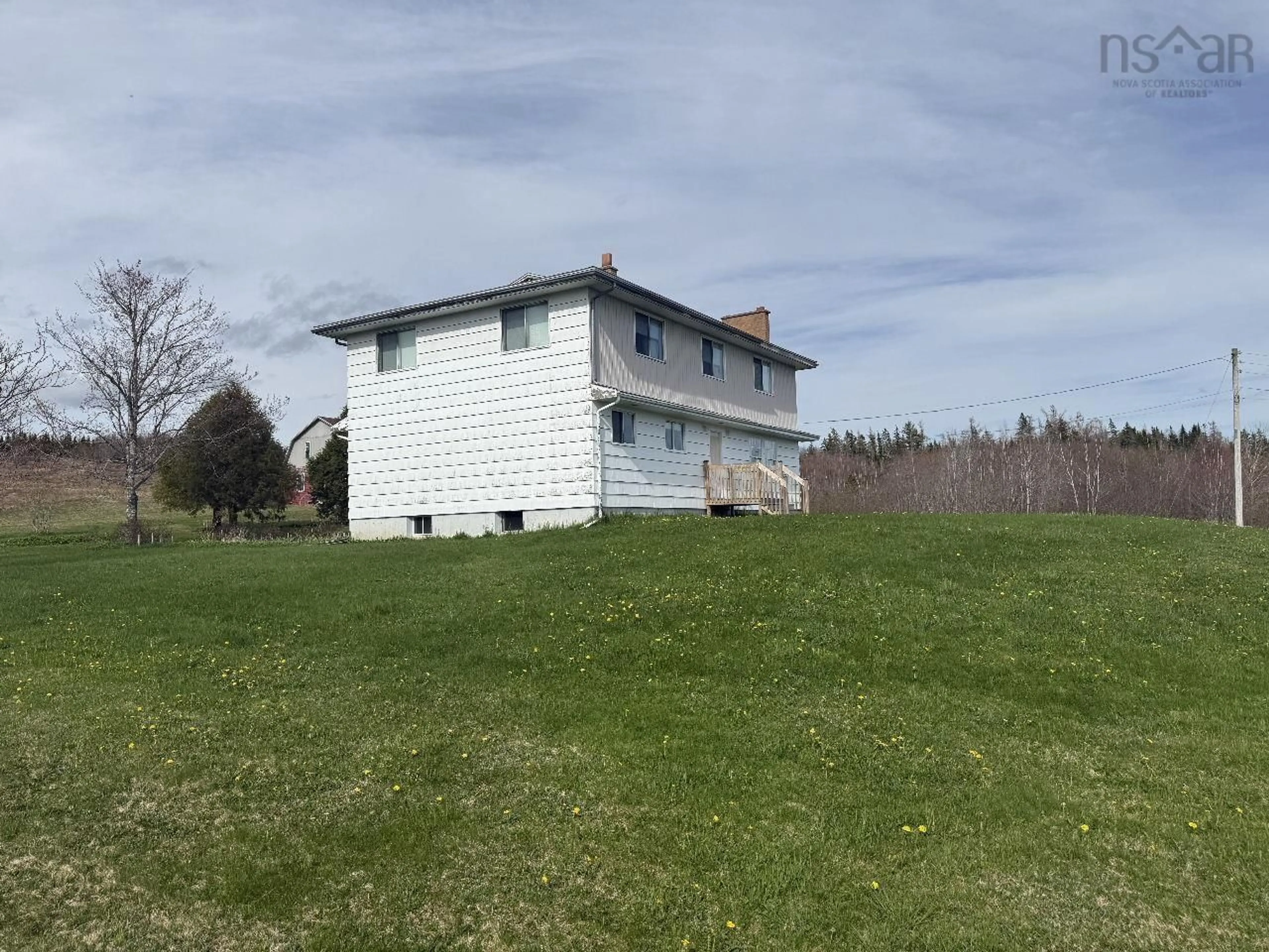 A pic from outside/outdoor area/front of a property/back of a property/a pic from drone, unknown for 703 336 Hwy, Upper Musquodoboit Nova Scotia B0N 2M0