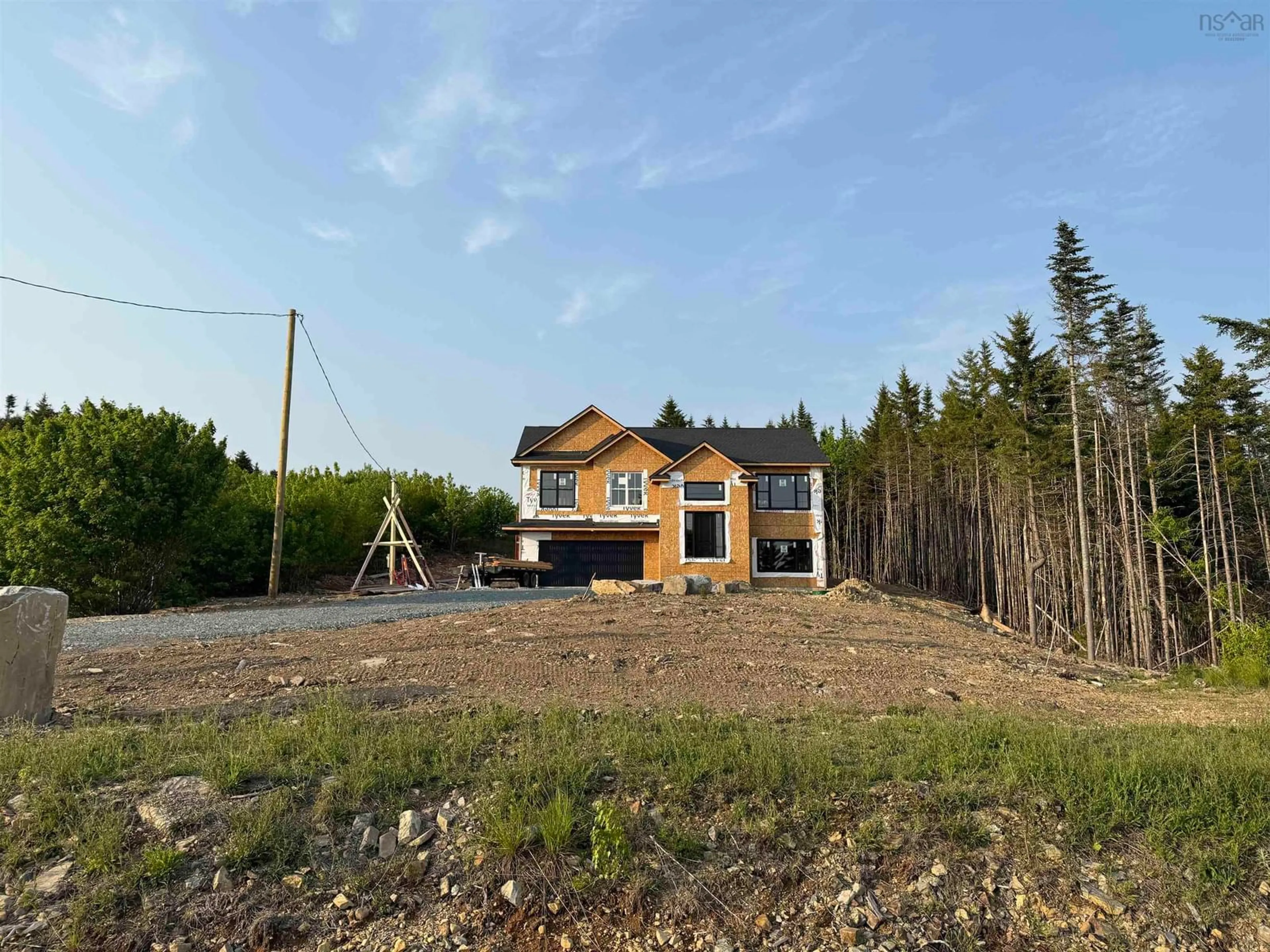 A pic from outside/outdoor area/front of a property/back of a property/a pic from drone, building for 545 Bondi Dr #Lot 5140, Sackville Nova Scotia B2E 0W3