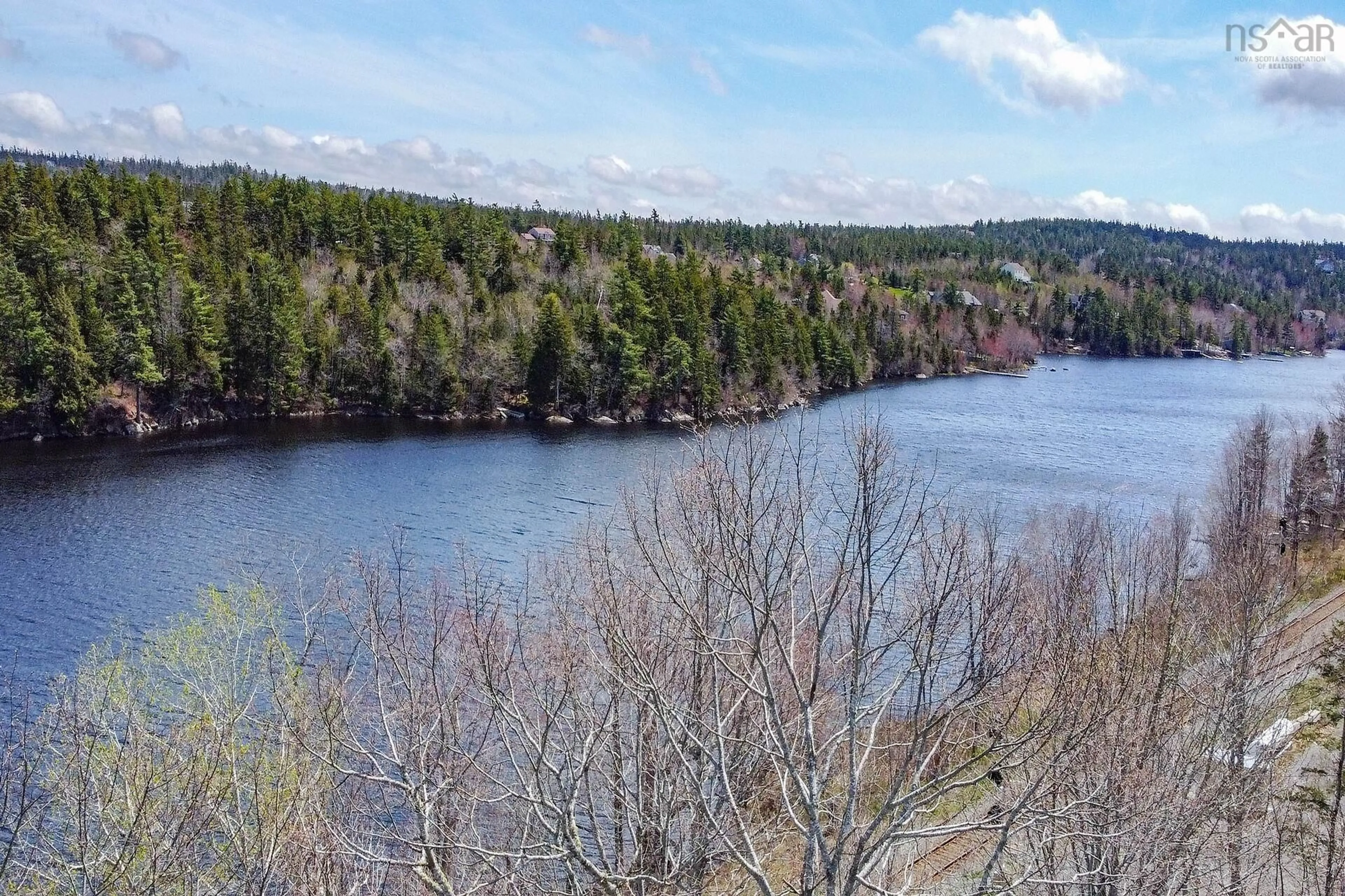 A pic from outside/outdoor area/front of a property/back of a property/a pic from drone, water/lake/river/ocean view for 50 Station Rd, Kinsac Nova Scotia B4G 1C8