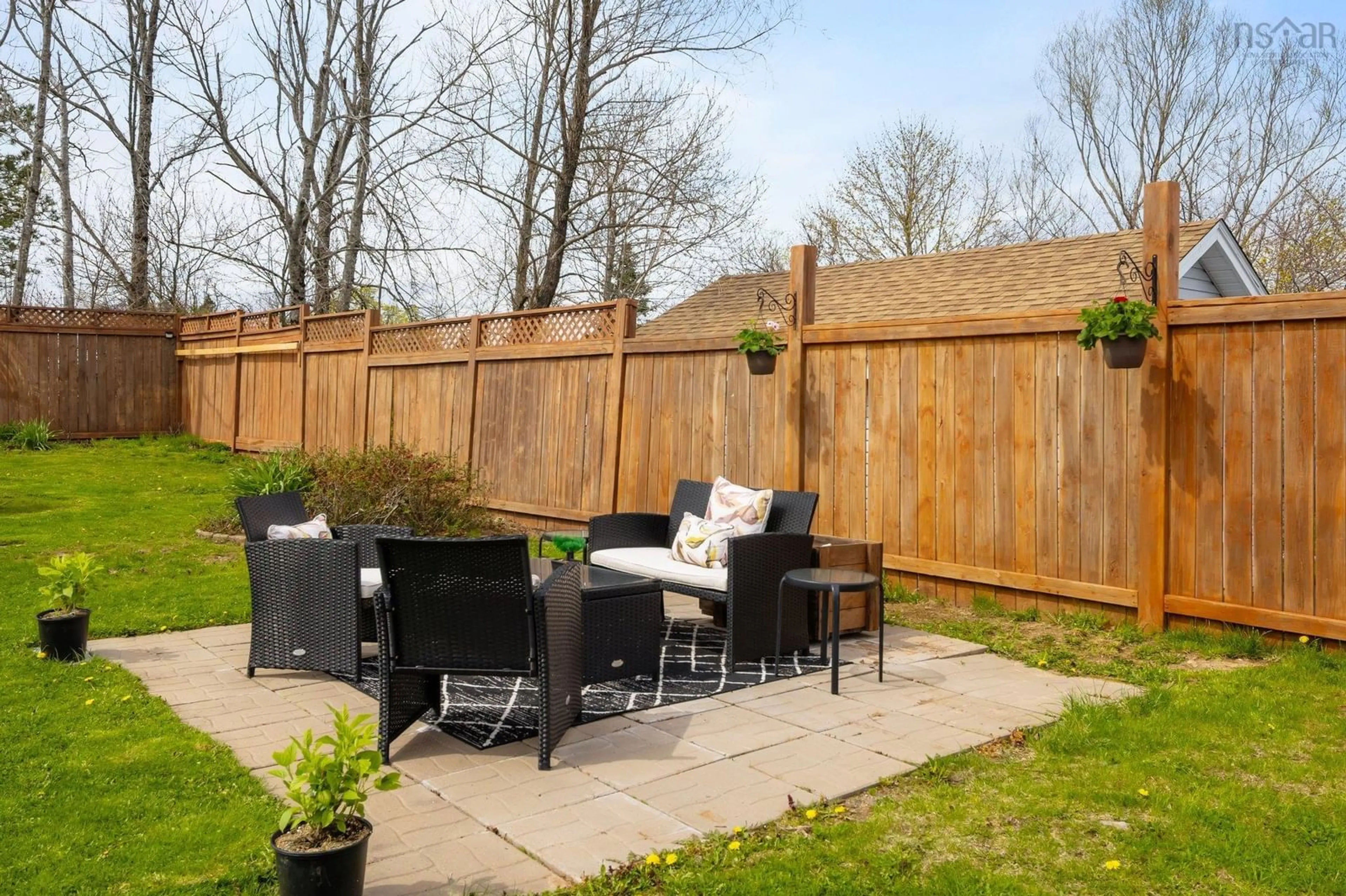 Patio, street for 28 Beaver Bank Rd, Lower Sackville Nova Scotia B4E 1G5