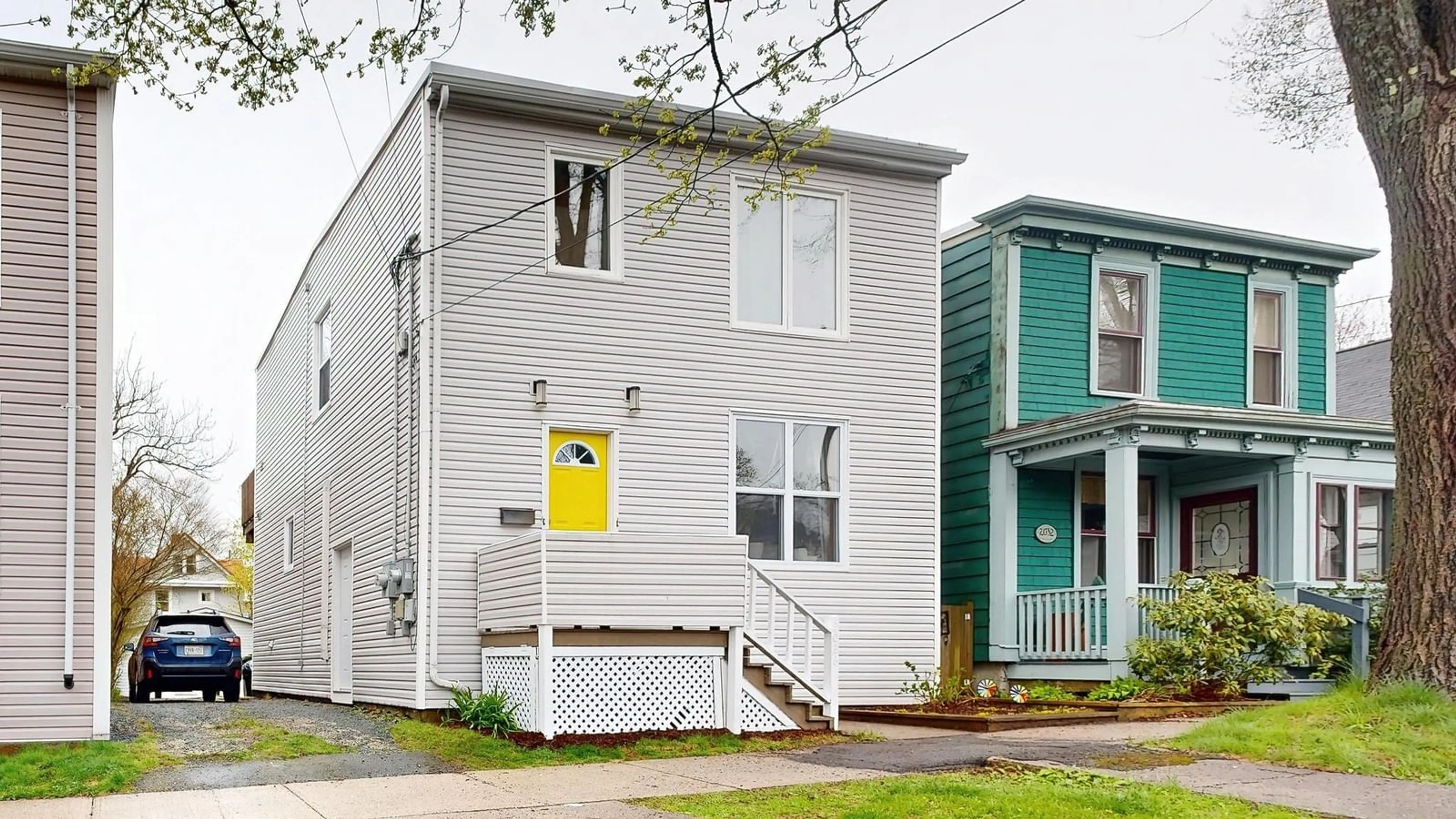 Home with vinyl exterior material, street for 2026 Kline St, Halifax Nova Scotia B3L 2X3