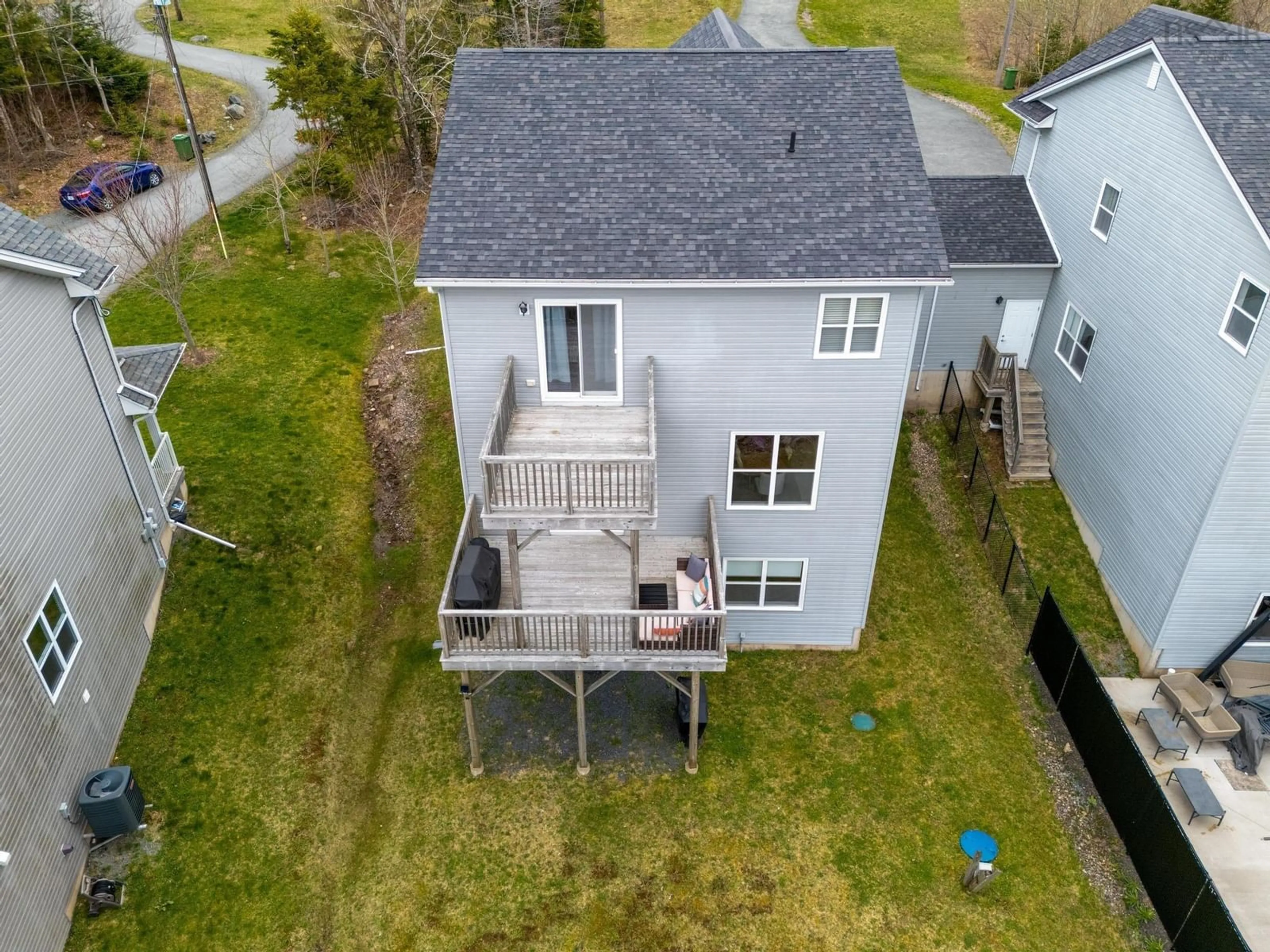 A pic from outside/outdoor area/front of a property/back of a property/a pic from drone, unknown for 214 Voyageur Way, Hammonds Plains Nova Scotia B4B 0N1