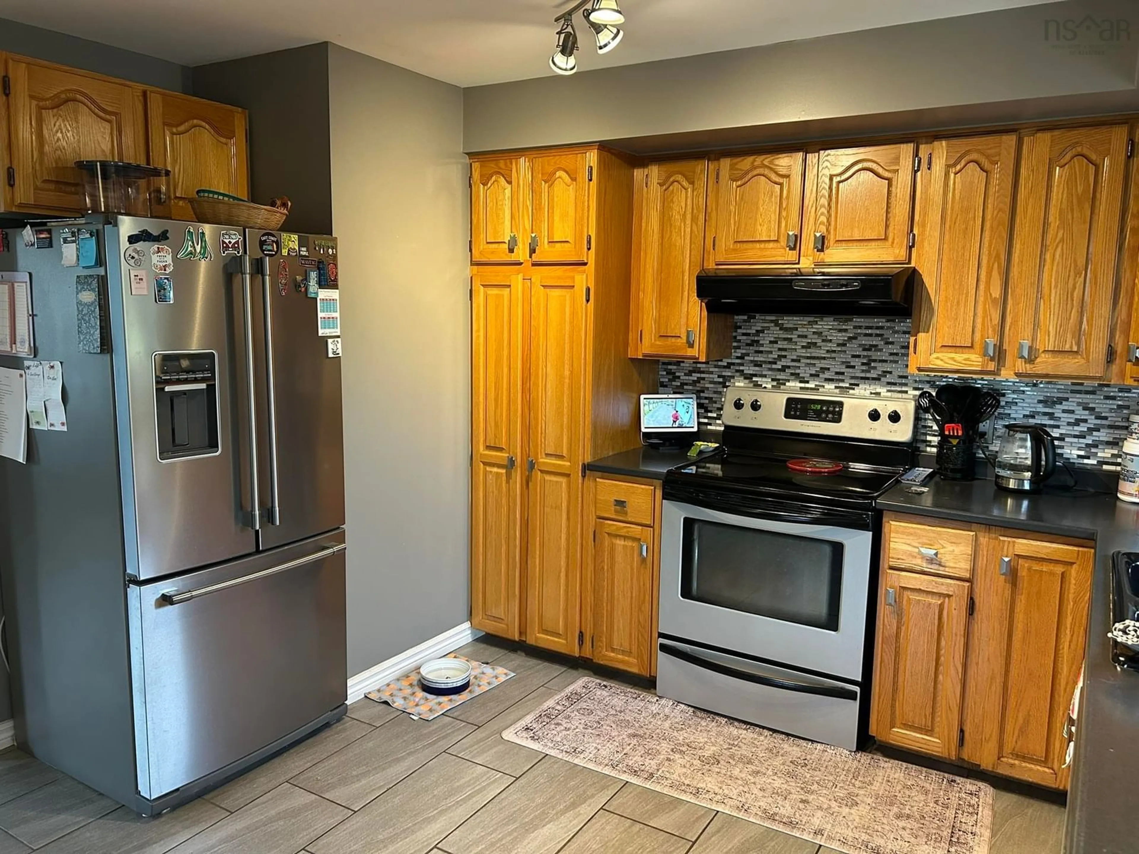 Standard kitchen, ceramic/tile floor for 205 Old Court House Branch Rd, Valley Nova Scotia B6L 3X4