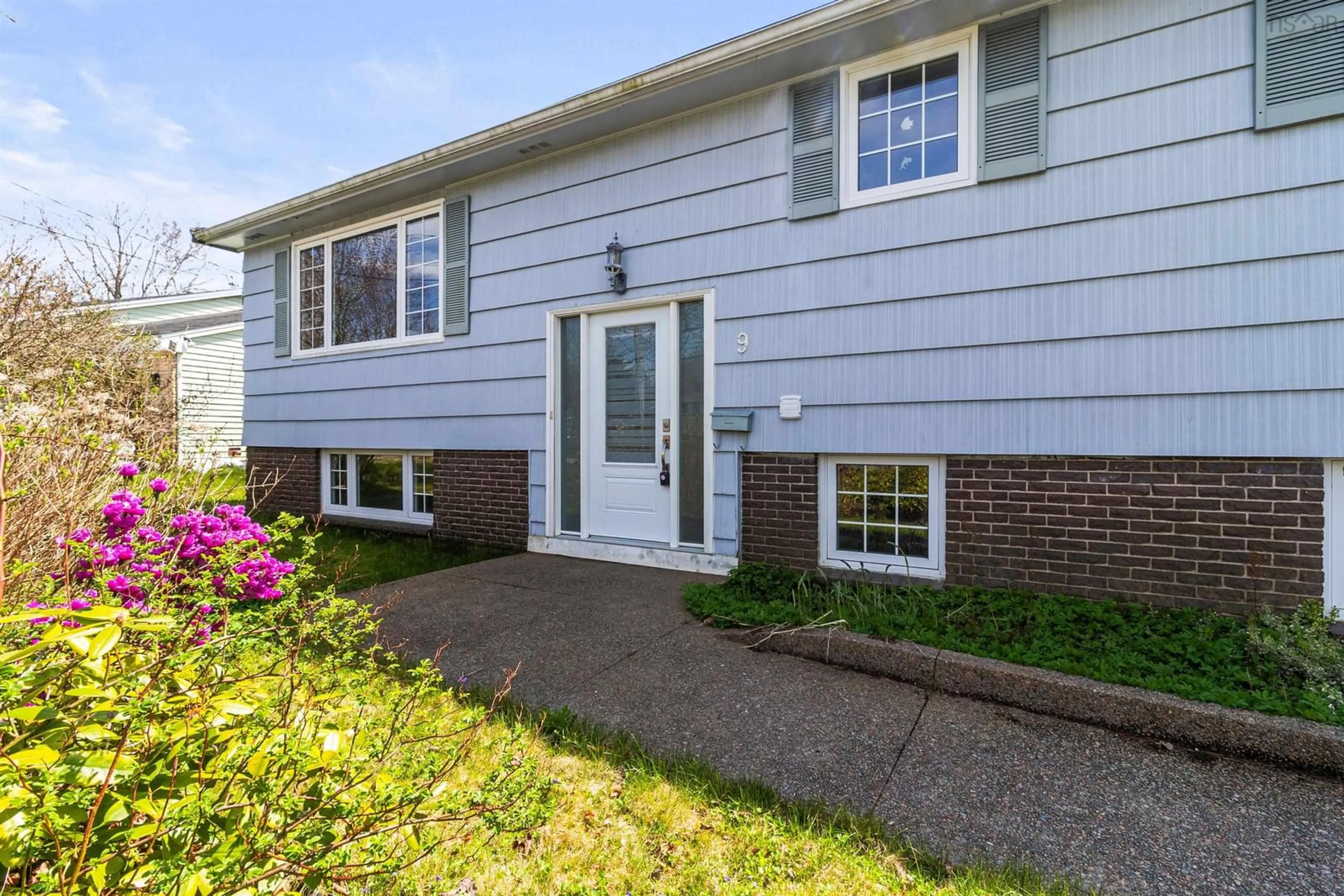 Home with vinyl exterior material, street for 9 Gourok Ave, Dartmouth Nova Scotia B2X 2B1