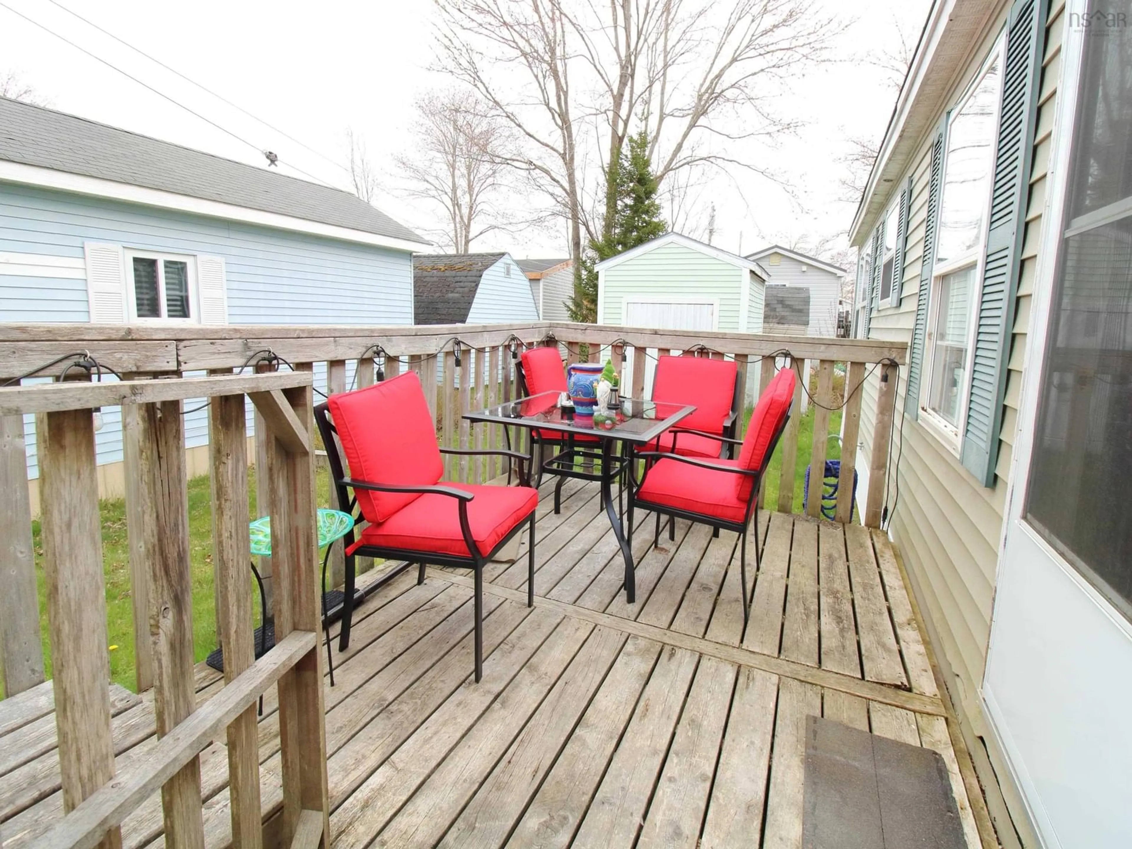 Patio, street for 7 Doc Ave, Lake Echo Nova Scotia B3E 1C2
