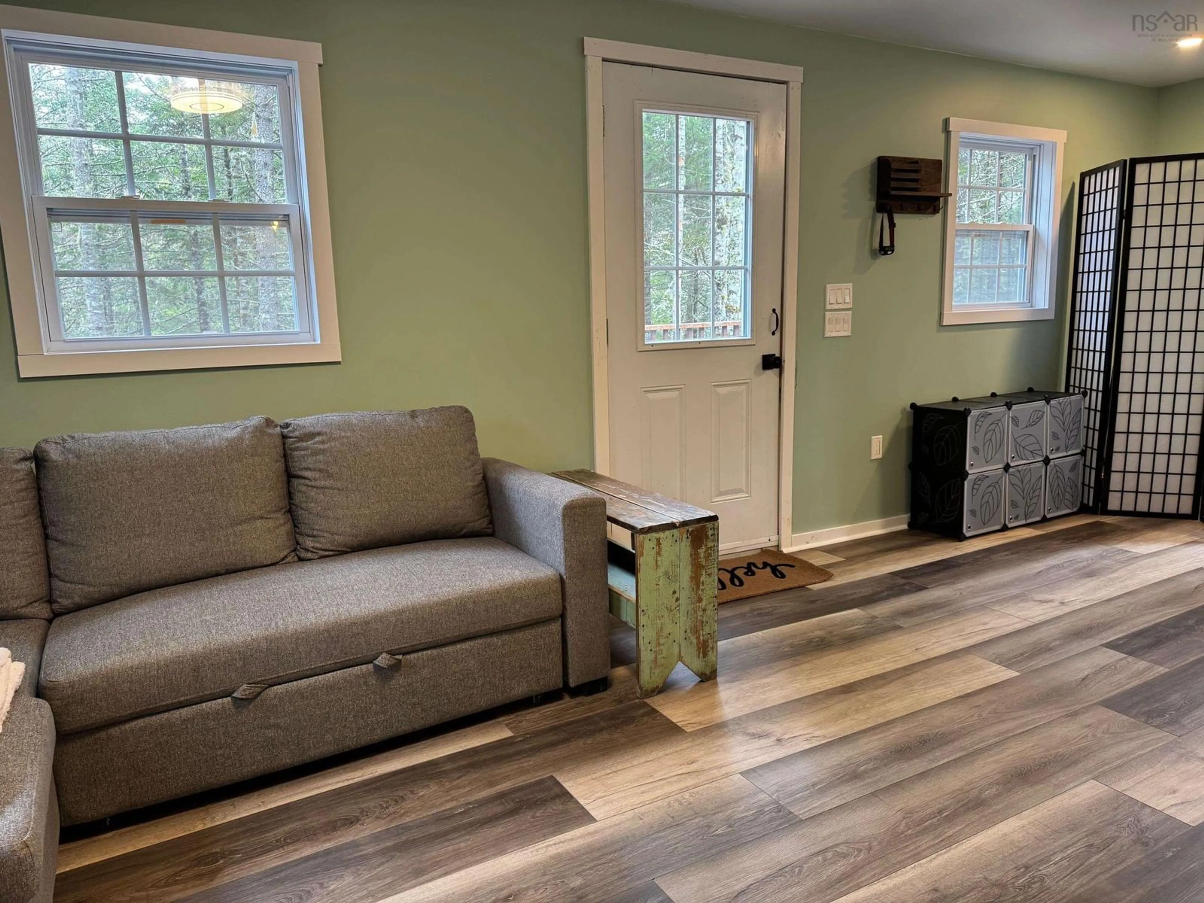 Living room with furniture, wood/laminate floor for Pioneer Dr #Lot 60, Vaughan Nova Scotia B0N 1T0