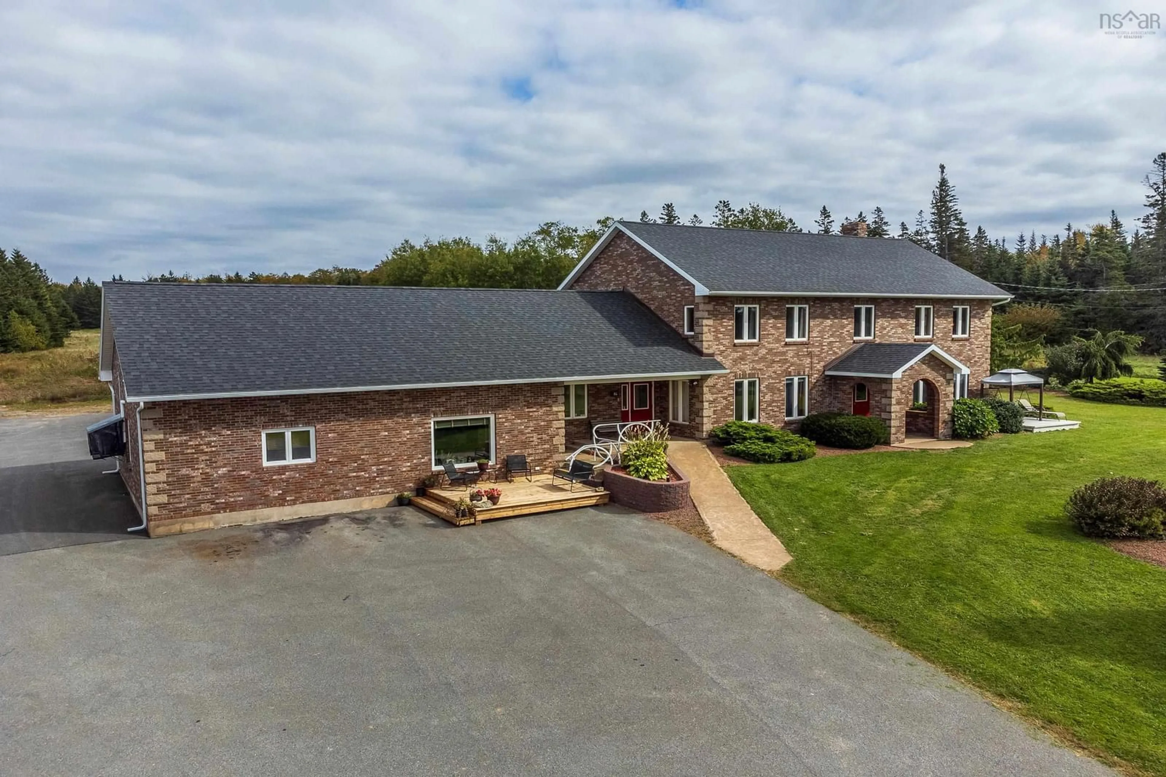 A pic from outside/outdoor area/front of a property/back of a property/a pic from drone, unknown for 86-88 Highbury School Road Rd, Canaan Nova Scotia B4N 4K1