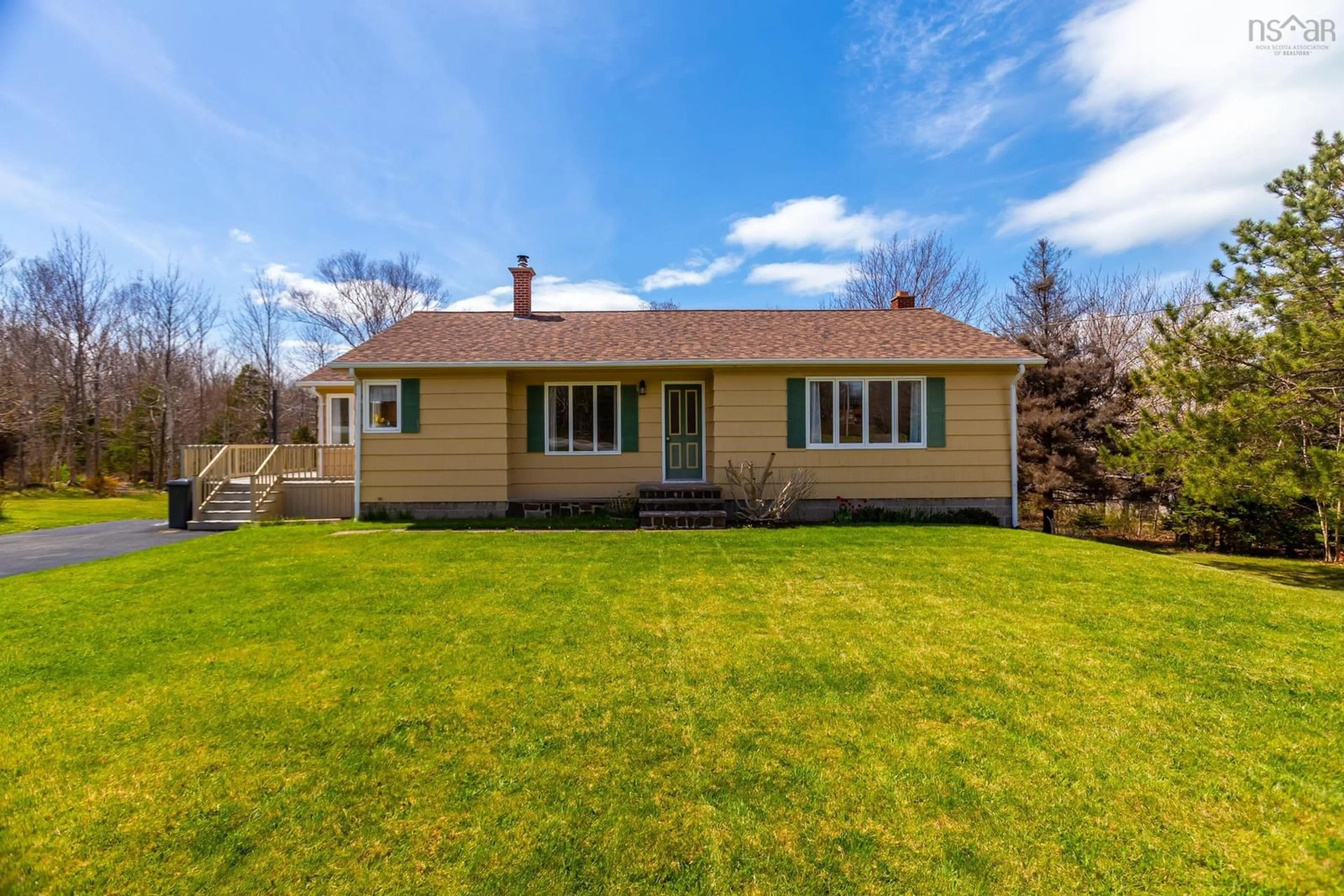 Home with vinyl exterior material, street for 4231 Shore Rd, Parkers Cove Nova Scotia B0S 1A0