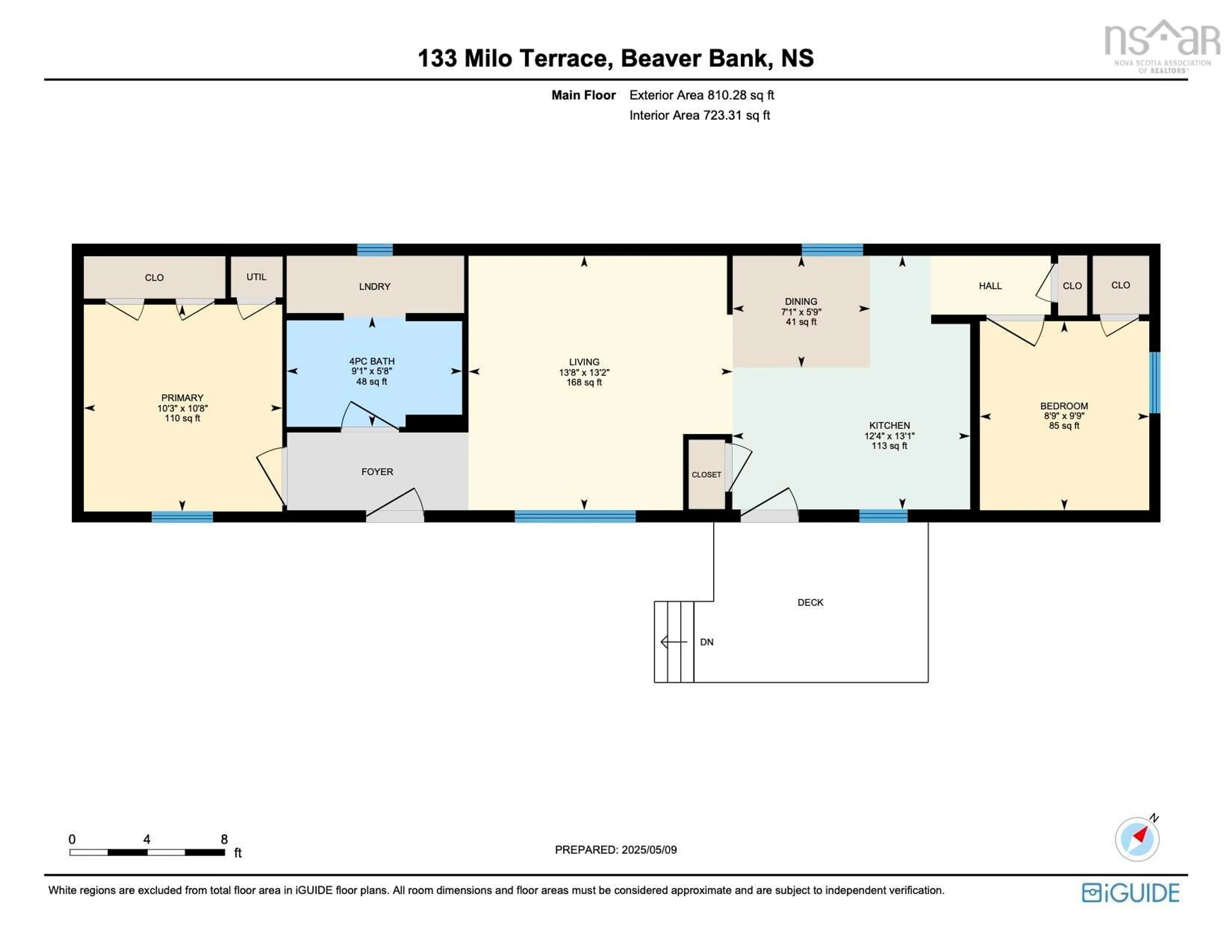 Floor plan for 133 Milo Terr, Beaver Bank Nova Scotia B4E 1N8