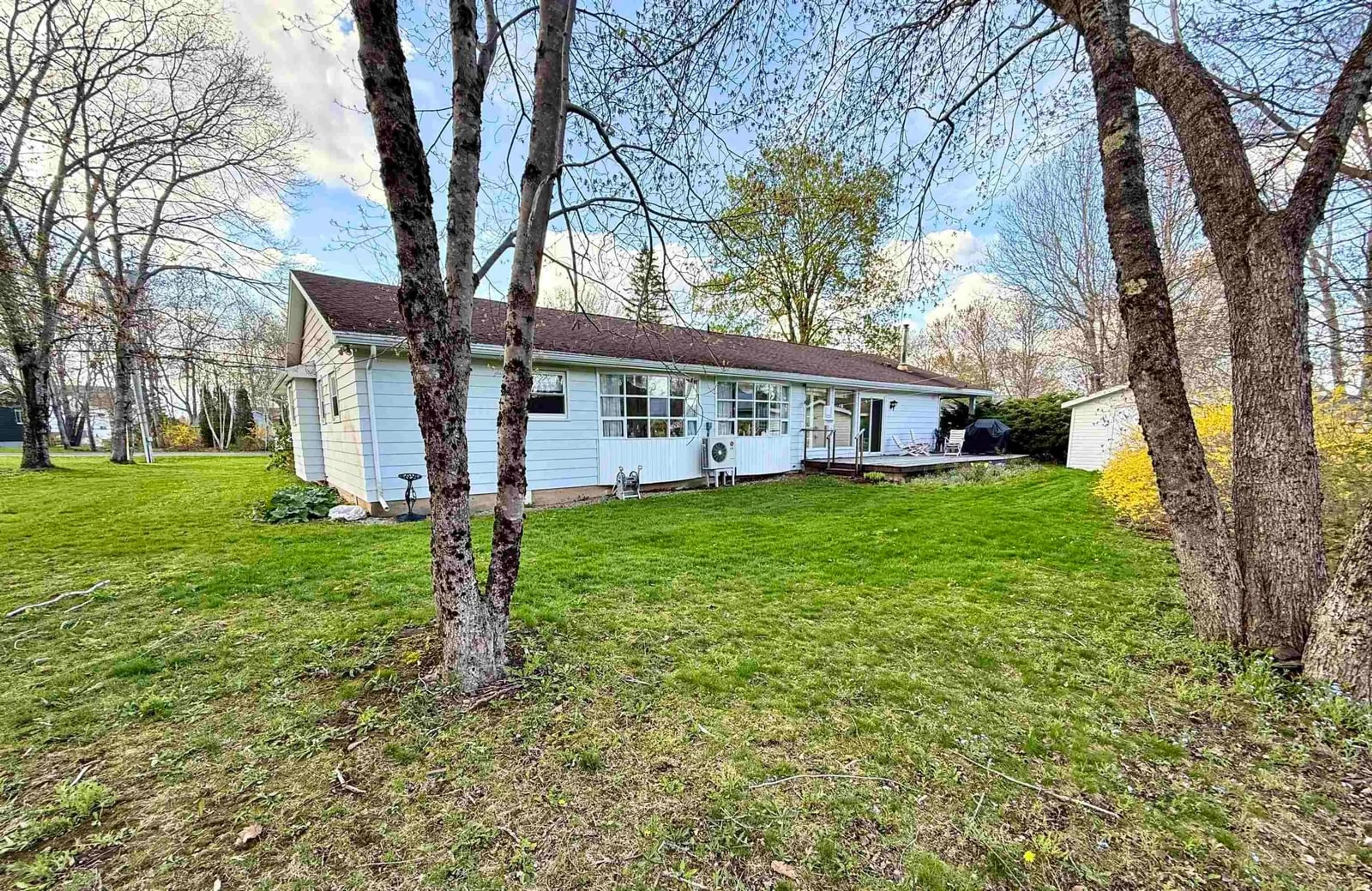 A pic from outside/outdoor area/front of a property/back of a property/a pic from drone, street for 65 Dublin Ave, Bridgewater Nova Scotia B4V 1Z7