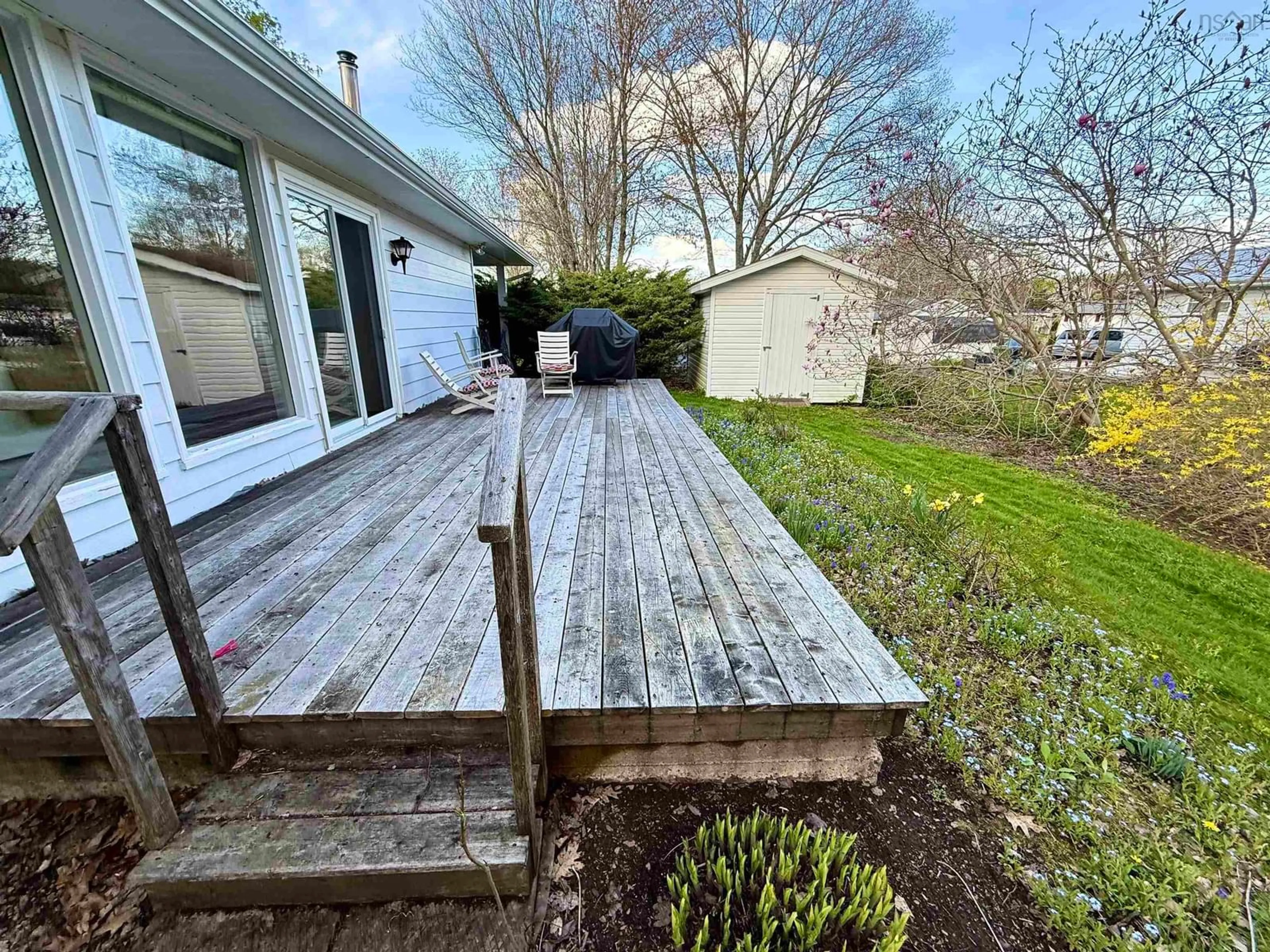 Patio, unknown for 65 Dublin Ave, Bridgewater Nova Scotia B4V 1Z7