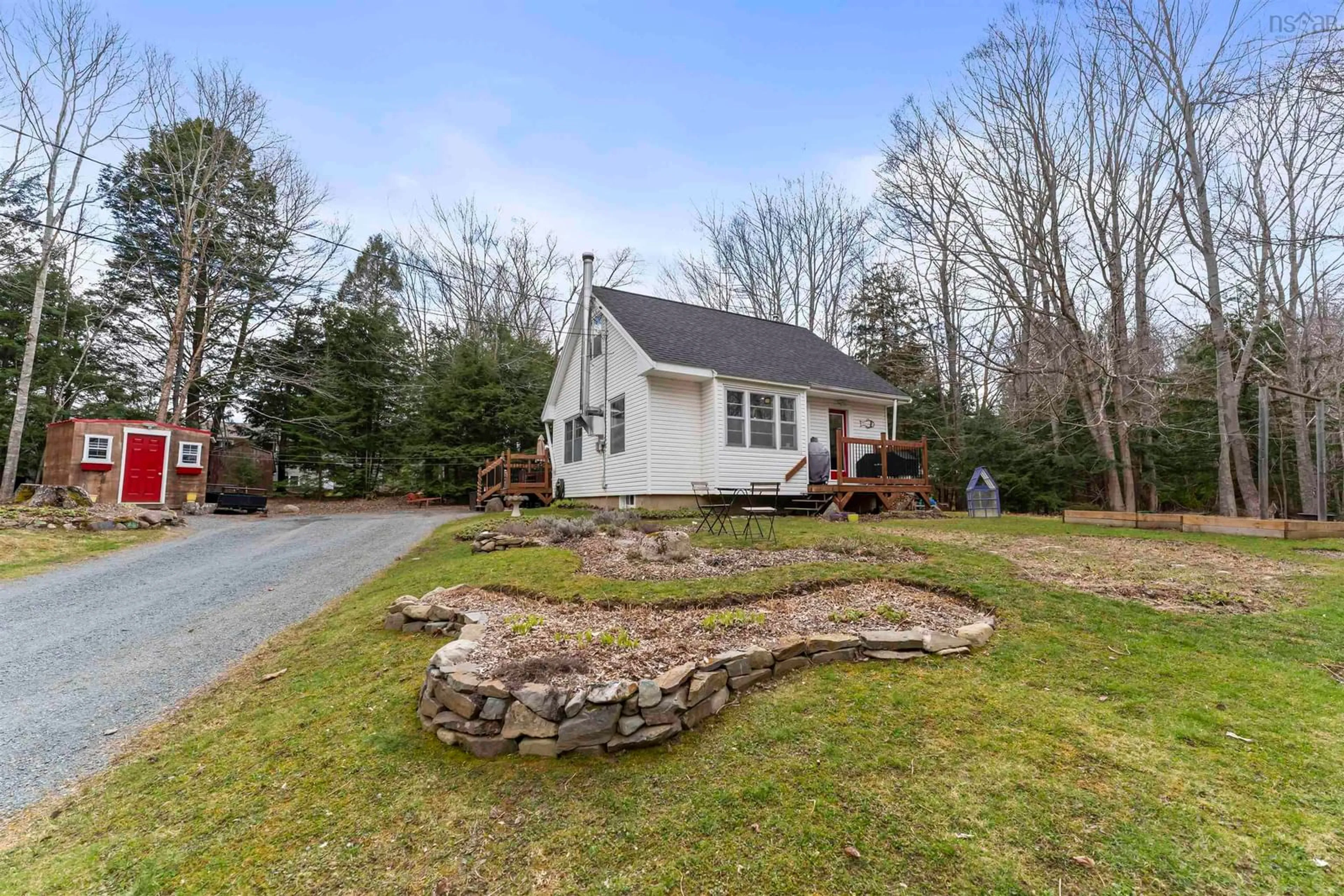 A pic from outside/outdoor area/front of a property/back of a property/a pic from drone, street for 32 Roland Rd, Fall River Nova Scotia B2T 1E6