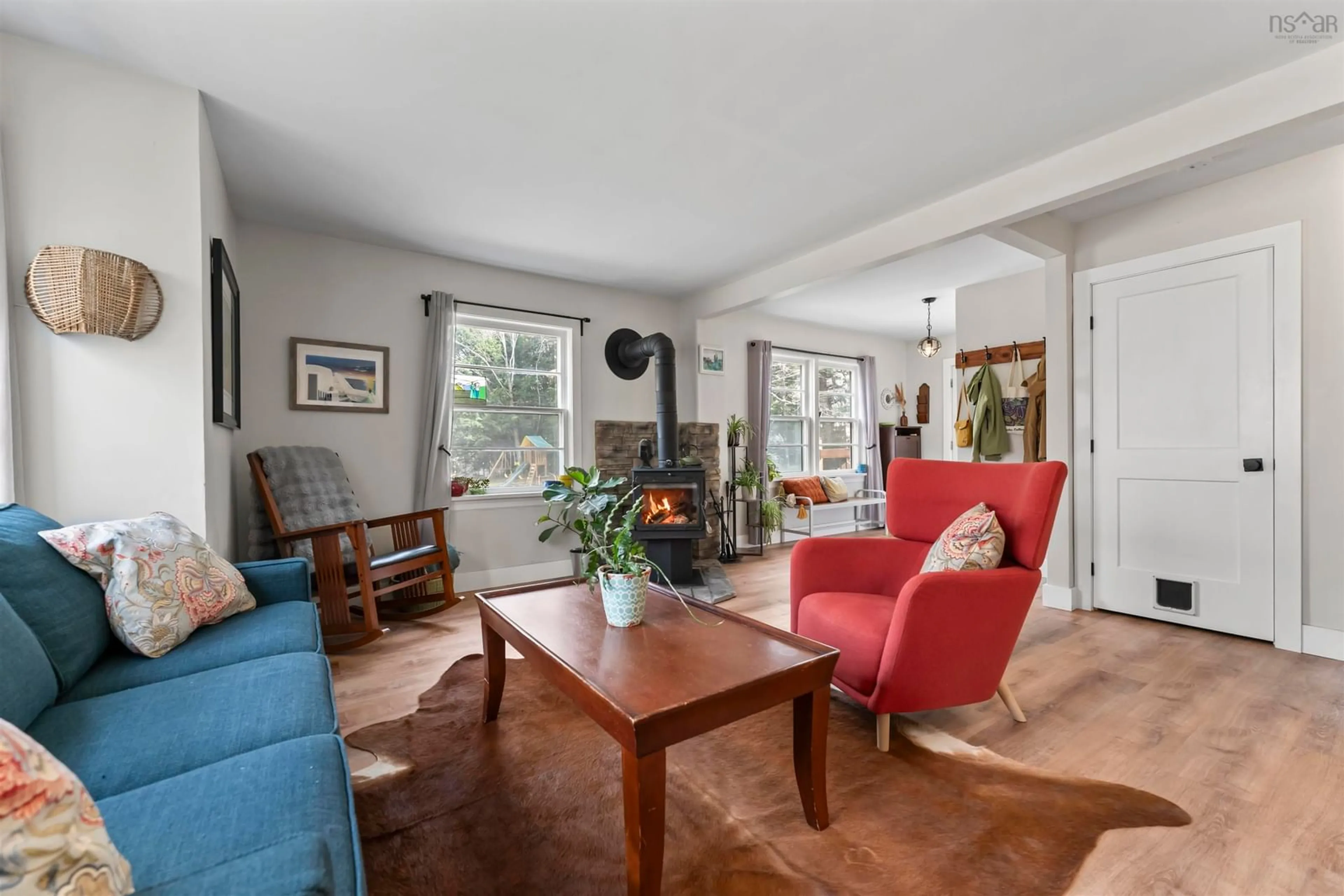Living room with furniture, unknown for 32 Roland Rd, Fall River Nova Scotia B2T 1E6