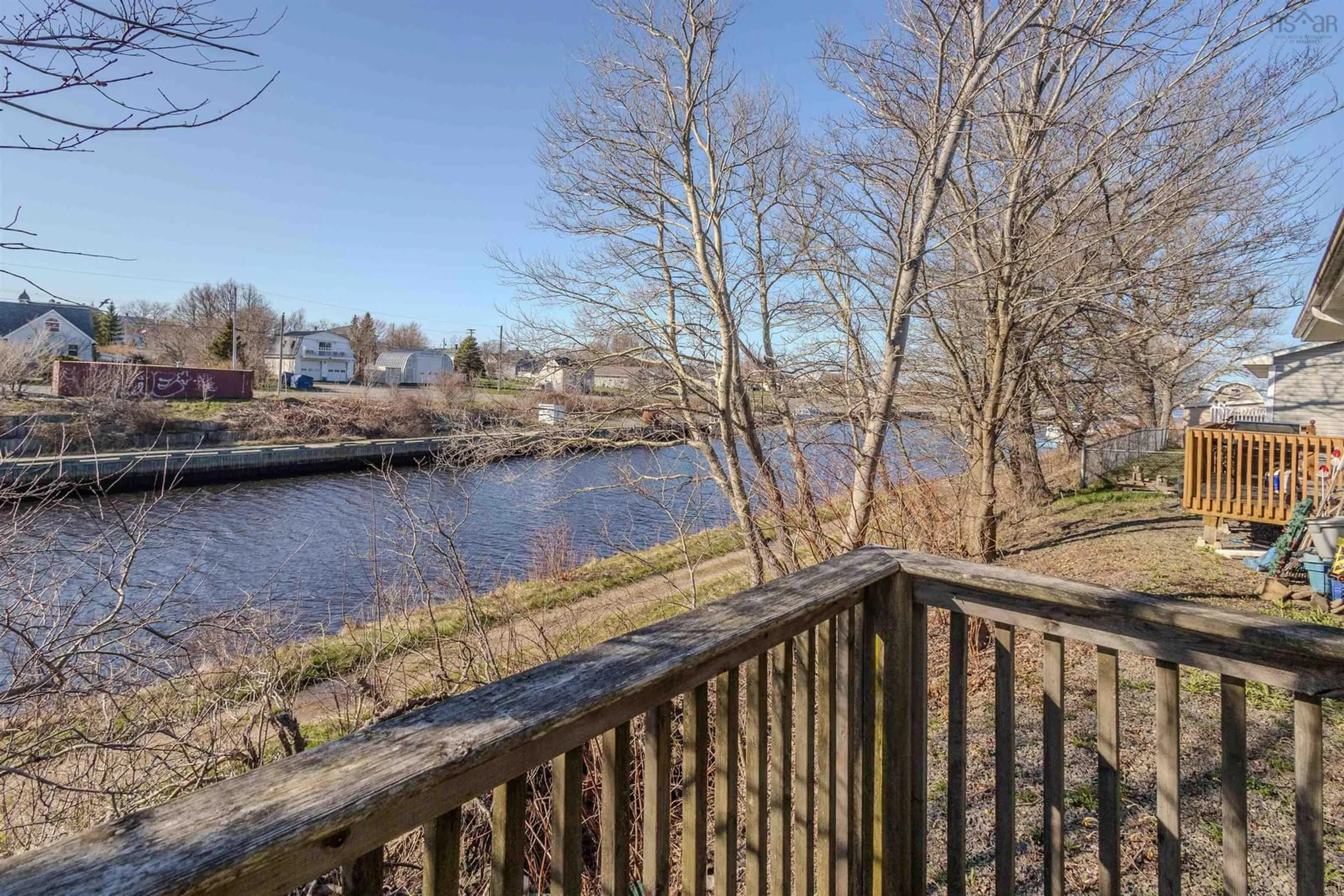 Patio, water/lake/river/ocean view for 9-11 Bezanson Lane, Glace Bay Nova Scotia B1A 1S1