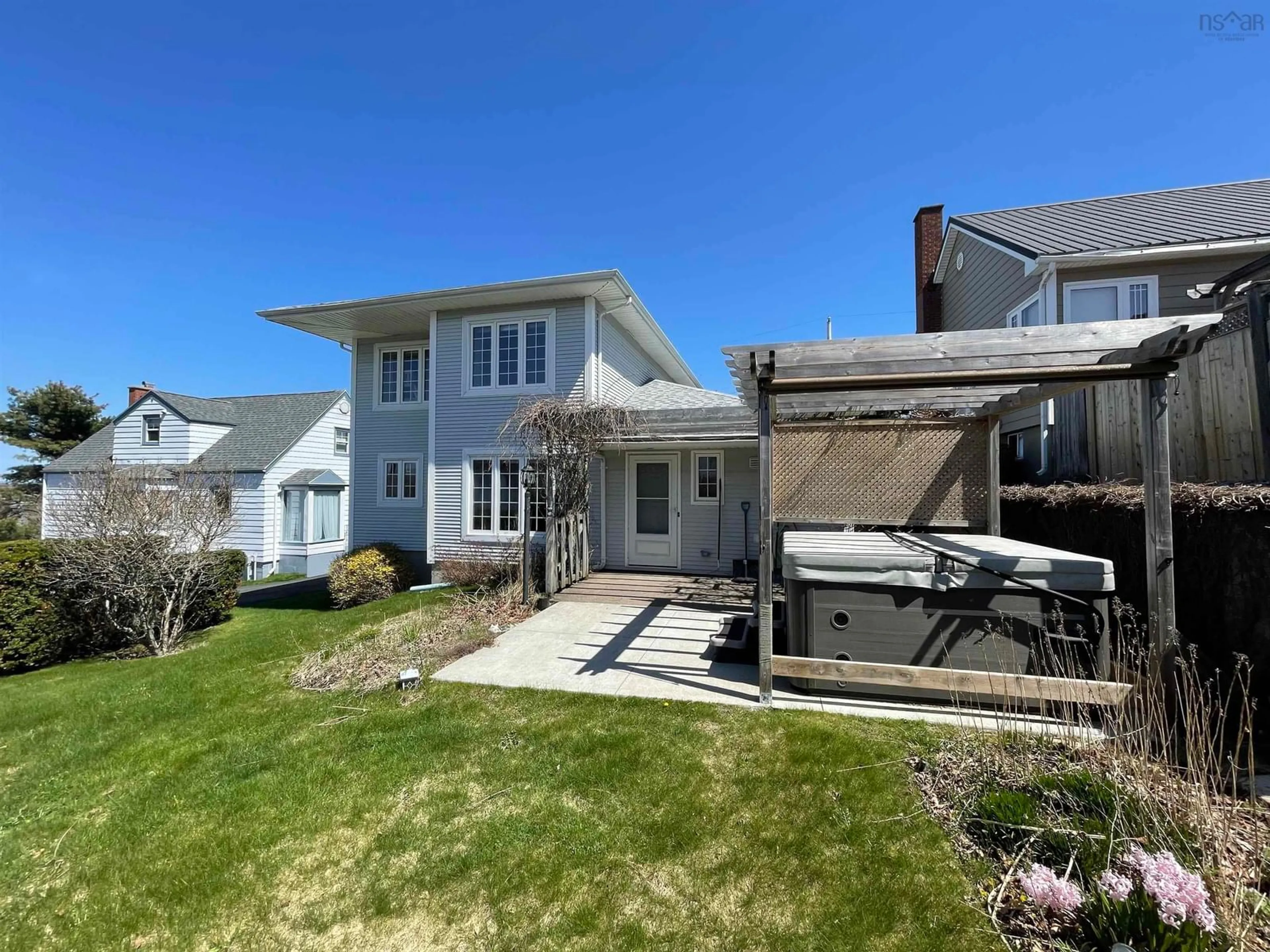 A pic from outside/outdoor area/front of a property/back of a property/a pic from drone, unknown for 86 Castle Dr, Sydney Nova Scotia B1S 2A4
