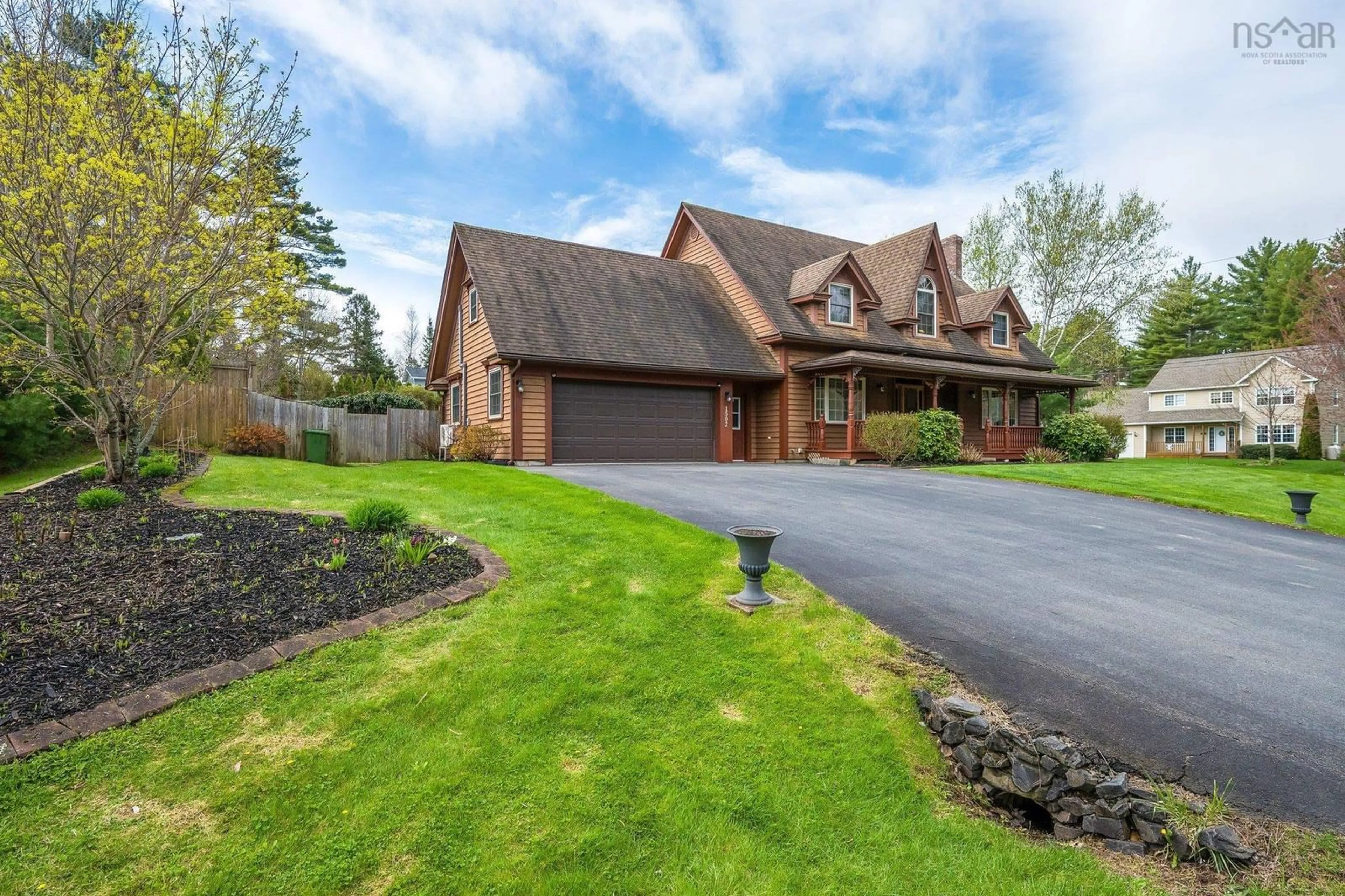 Home with brick exterior material, street for 1502 Edith Dr, Coldbrook Nova Scotia B4R 1A1