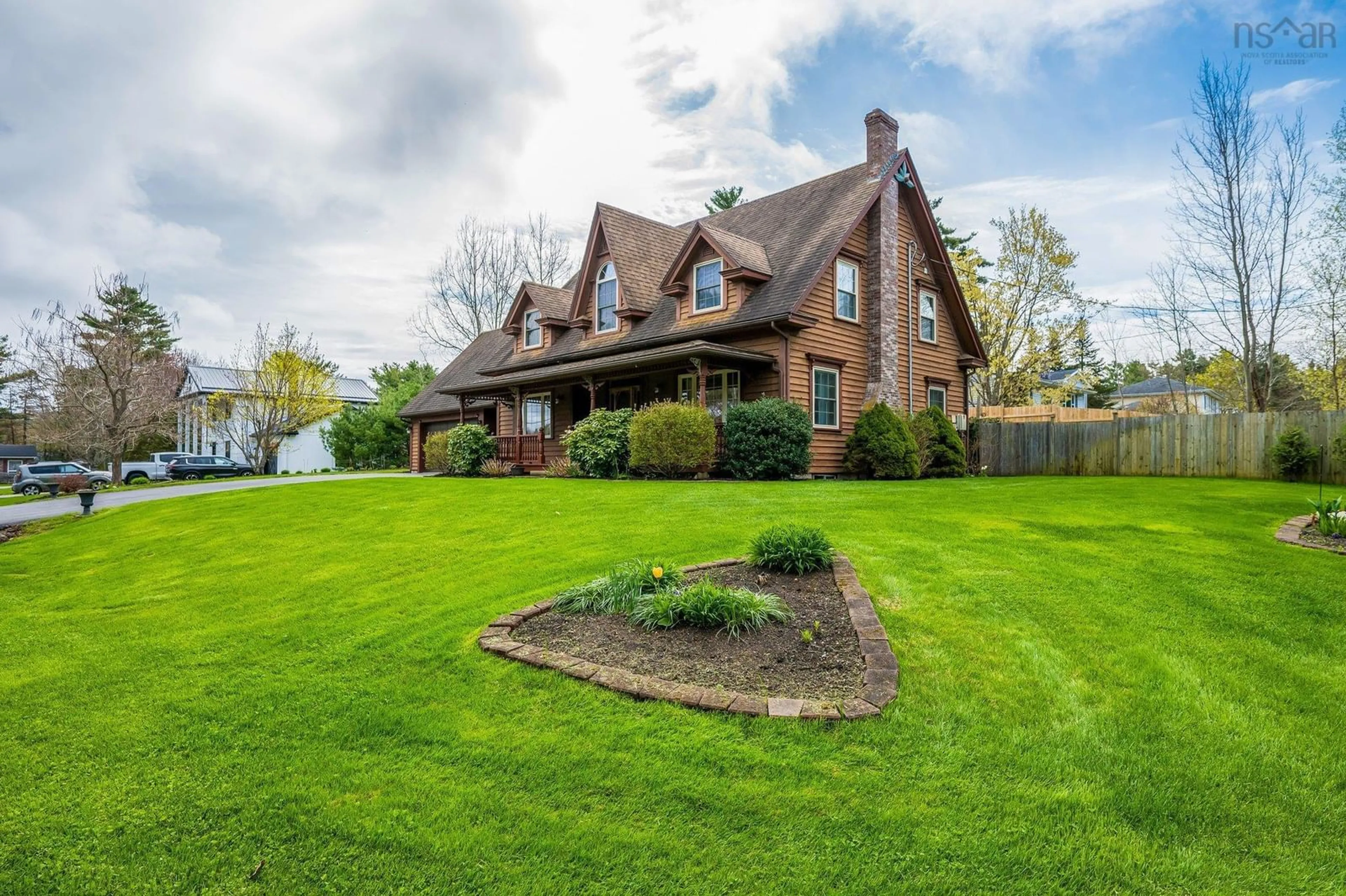 Home with brick exterior material, street for 1502 Edith Dr, Coldbrook Nova Scotia B4R 1A1