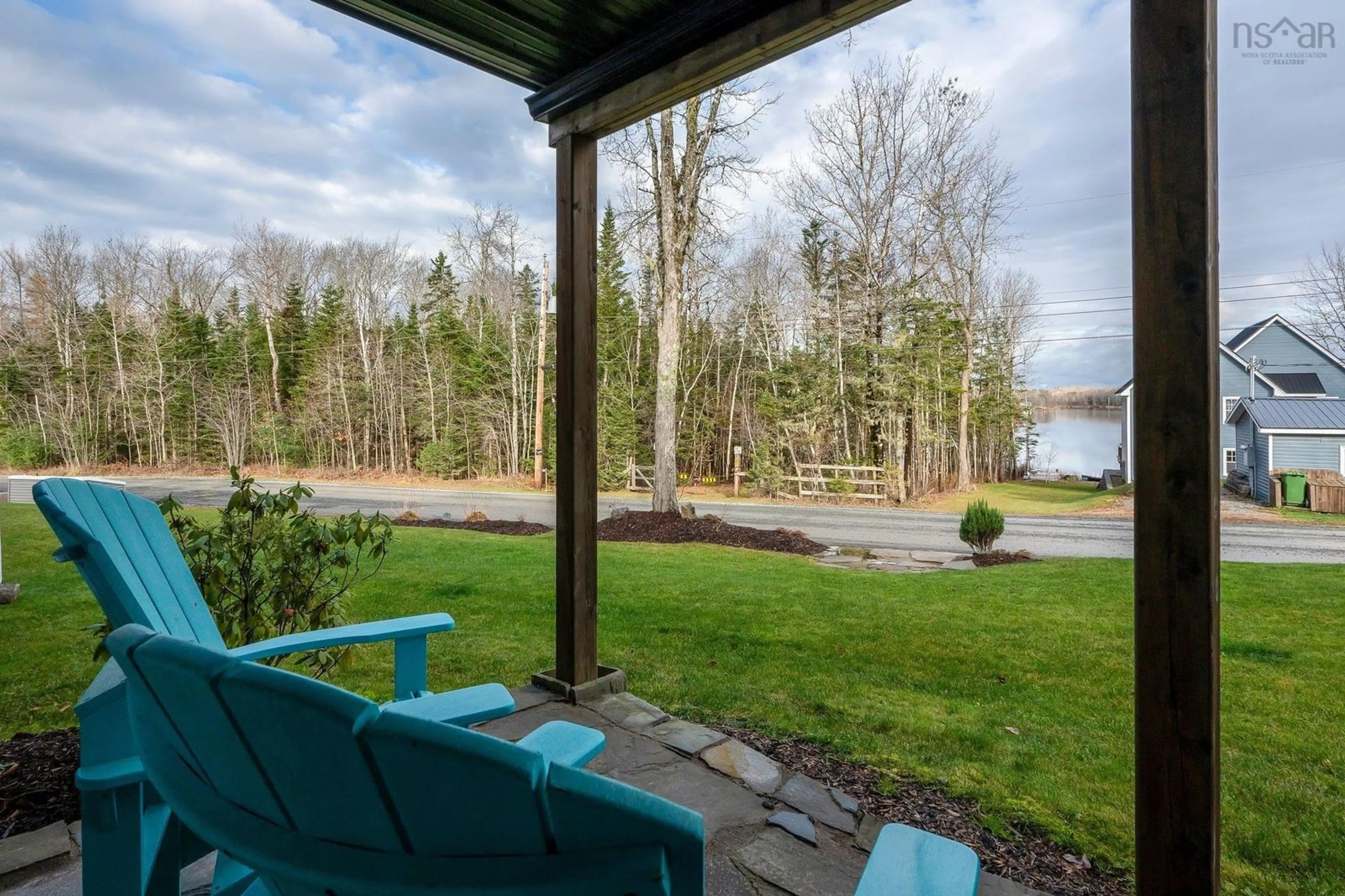 Patio, water/lake/river/ocean view for 199 A Stewart Rd, Shortts Lake Nova Scotia B0N 2J0