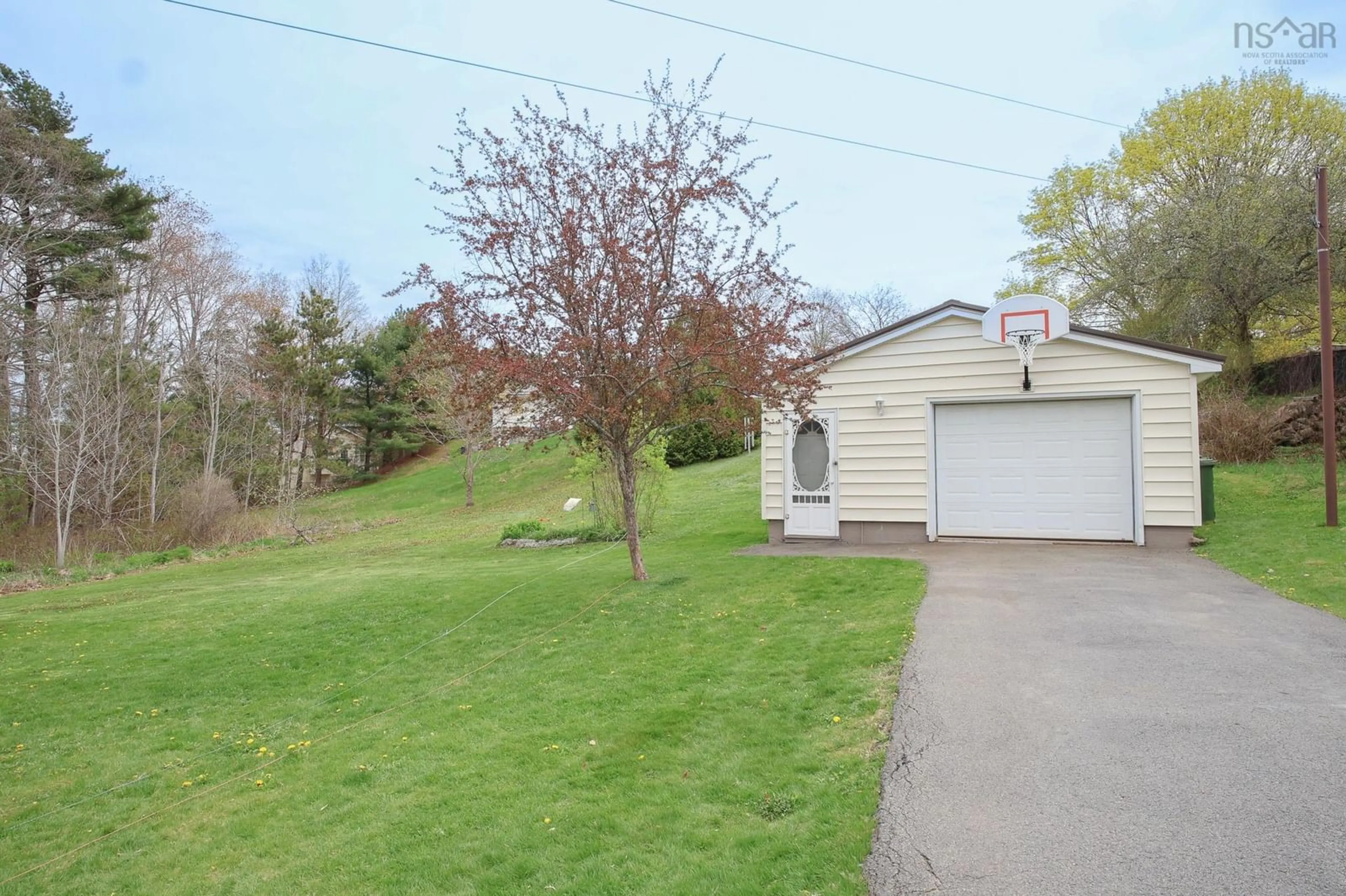A pic from outside/outdoor area/front of a property/back of a property/a pic from drone, street for 221 Empire St, Bridgewater Nova Scotia B4V 2M4