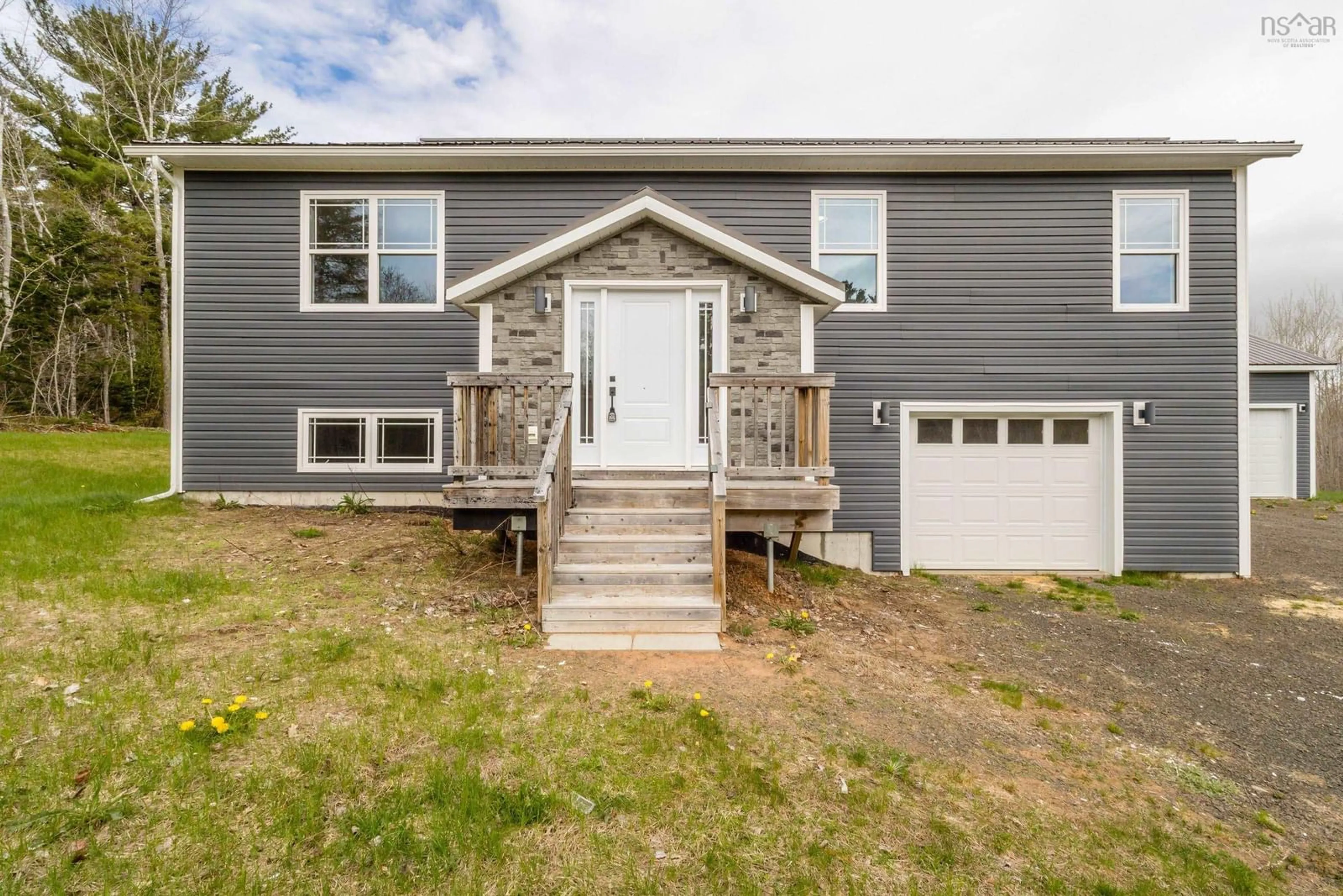 Home with vinyl exterior material, unknown for 473 Hall Rd, Millville Nova Scotia B0P 1C0