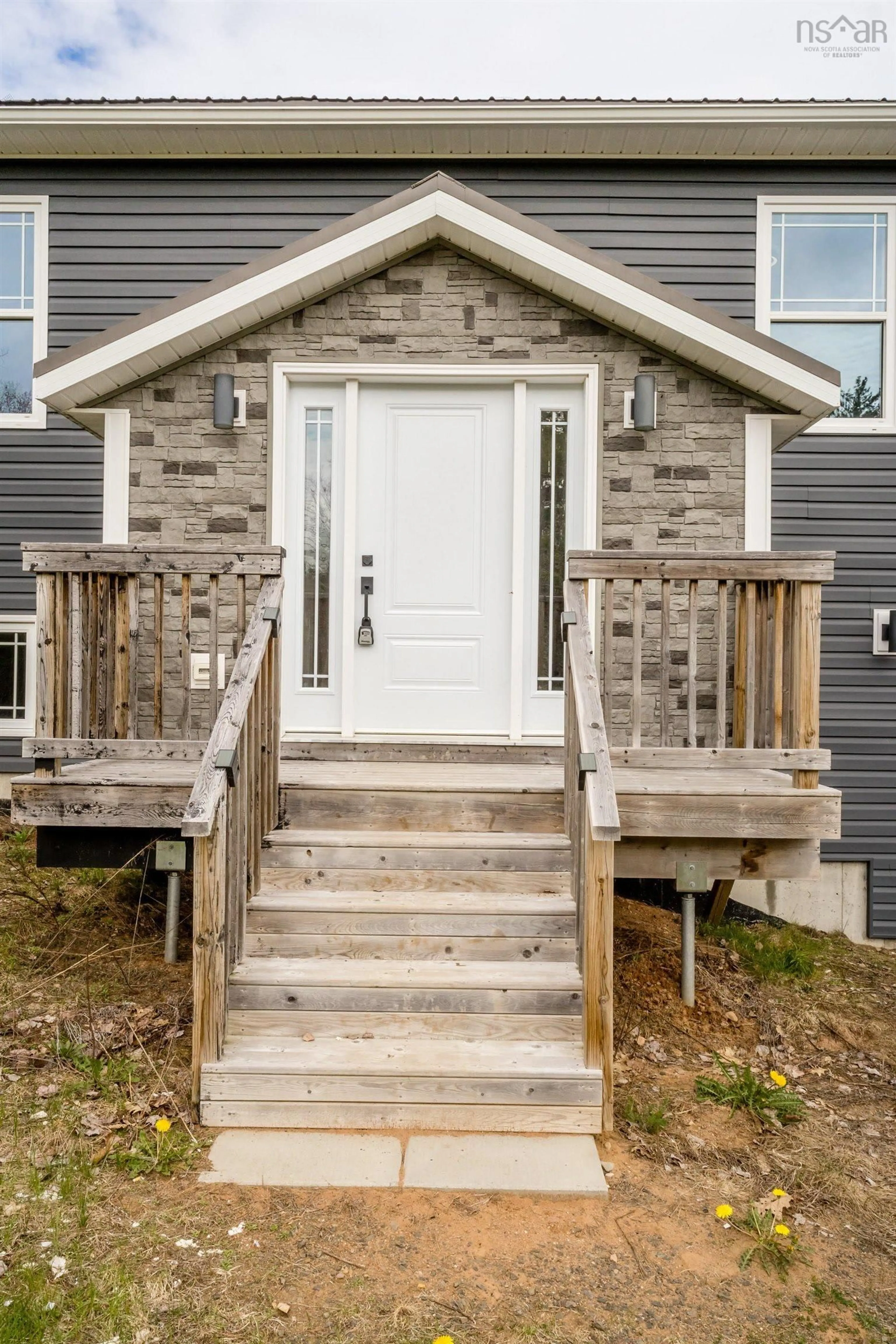 Home with vinyl exterior material, street for 473 Hall Rd, Millville Nova Scotia B0P 1C0