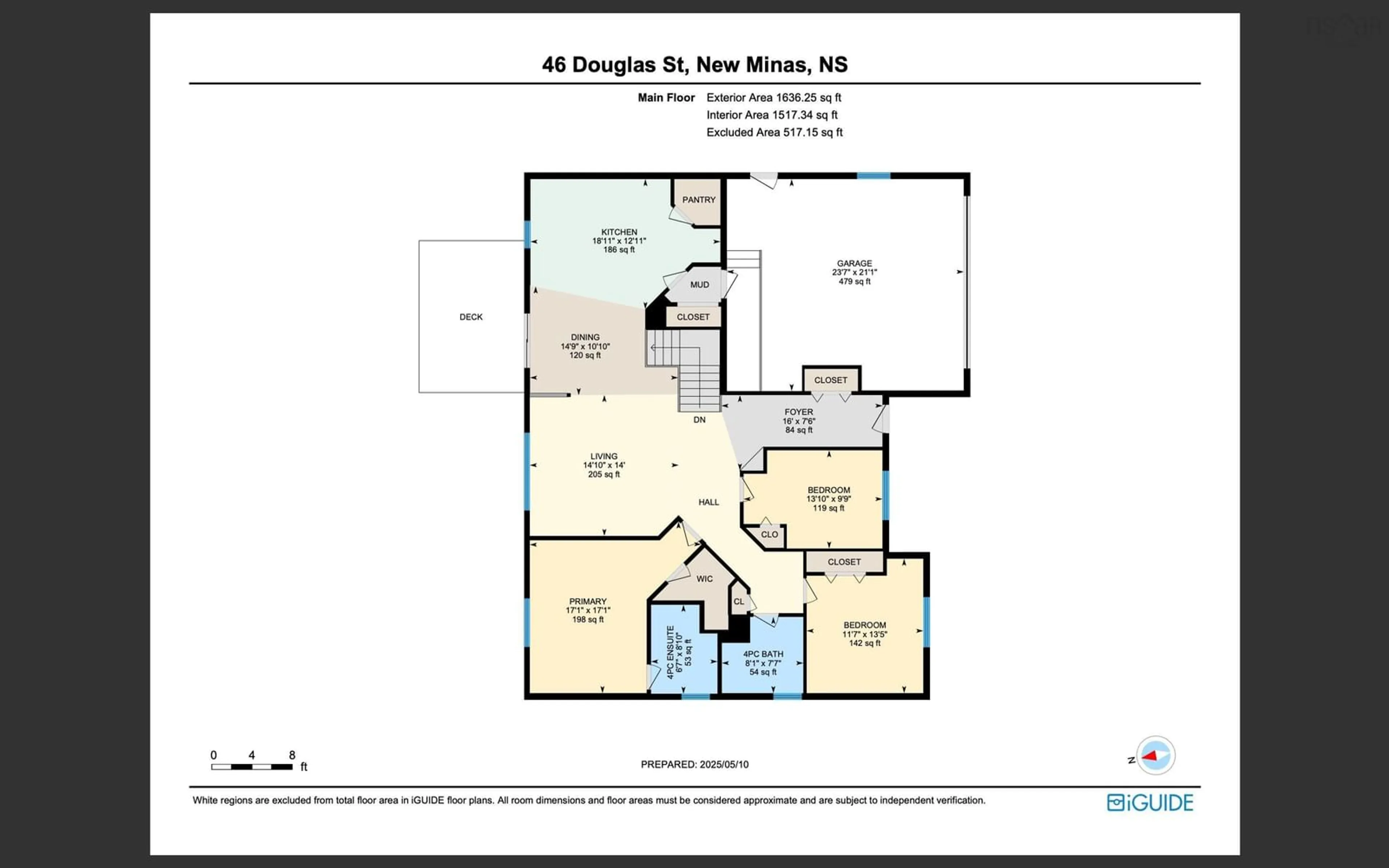 Floor plan for 46 Douglas St, New Minas Nova Scotia B4N 5P6