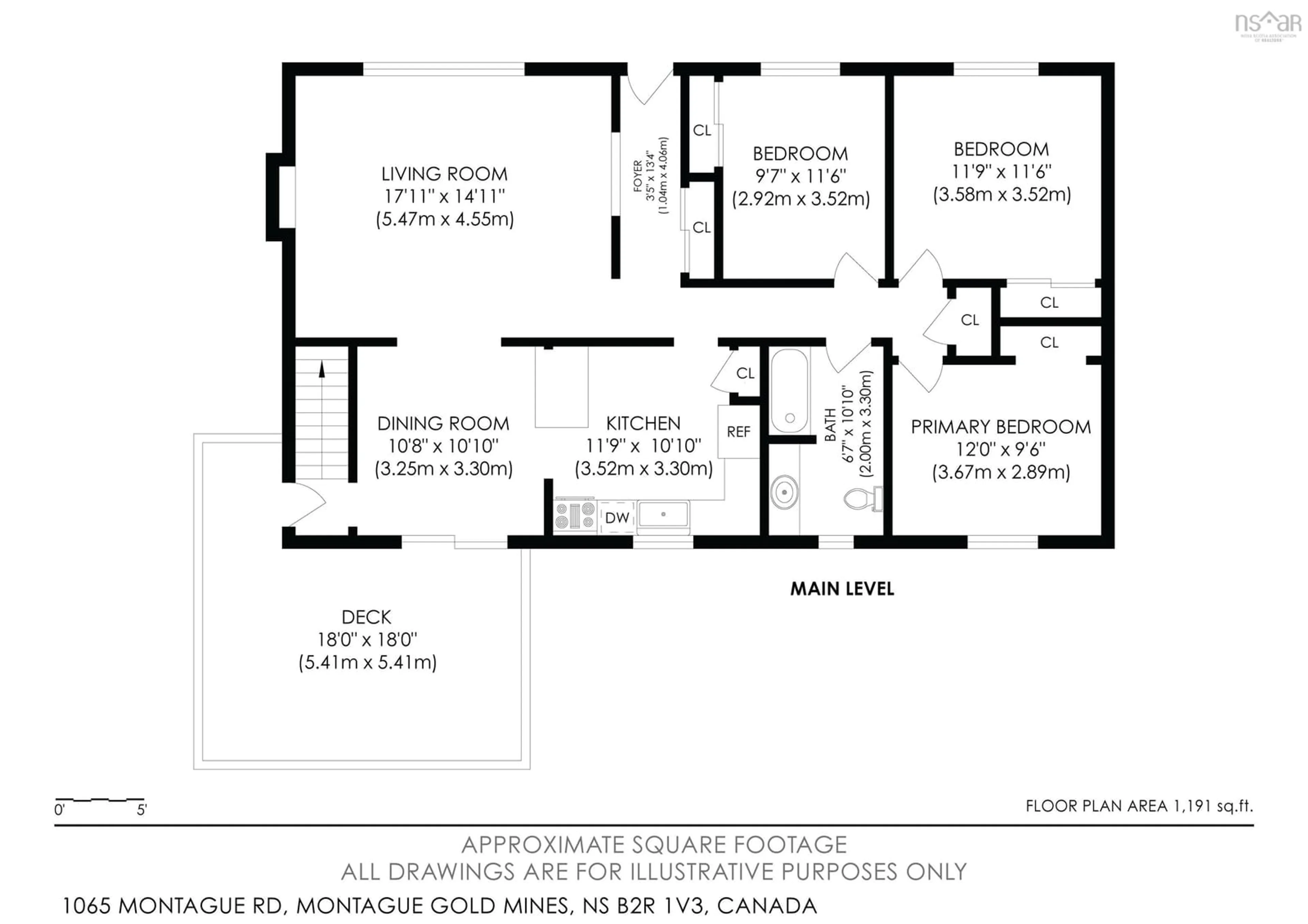 Floor plan for 1065 Montague Rd, Montague Gold Mines Nova Scotia B2R 1V3