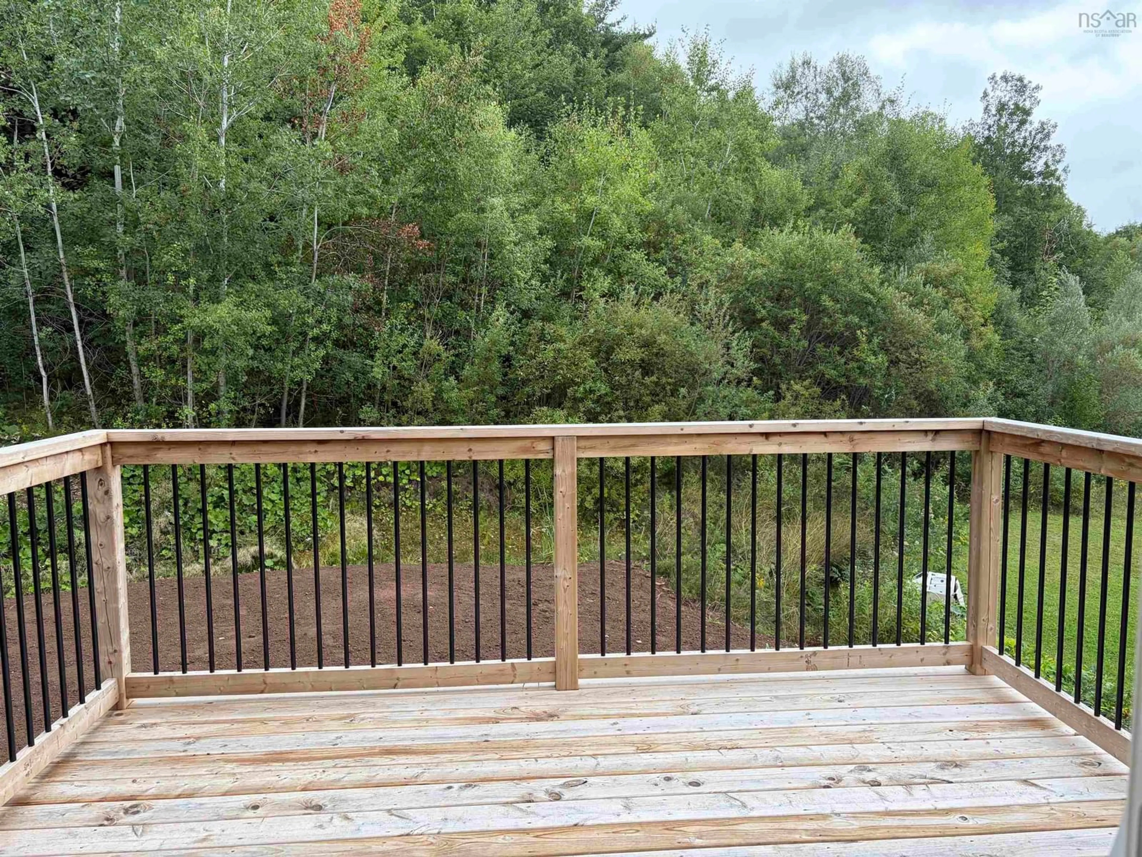 Patio, forest/trees view for 52 Kara Anne Crt, New Minas Nova Scotia B4N 0H6