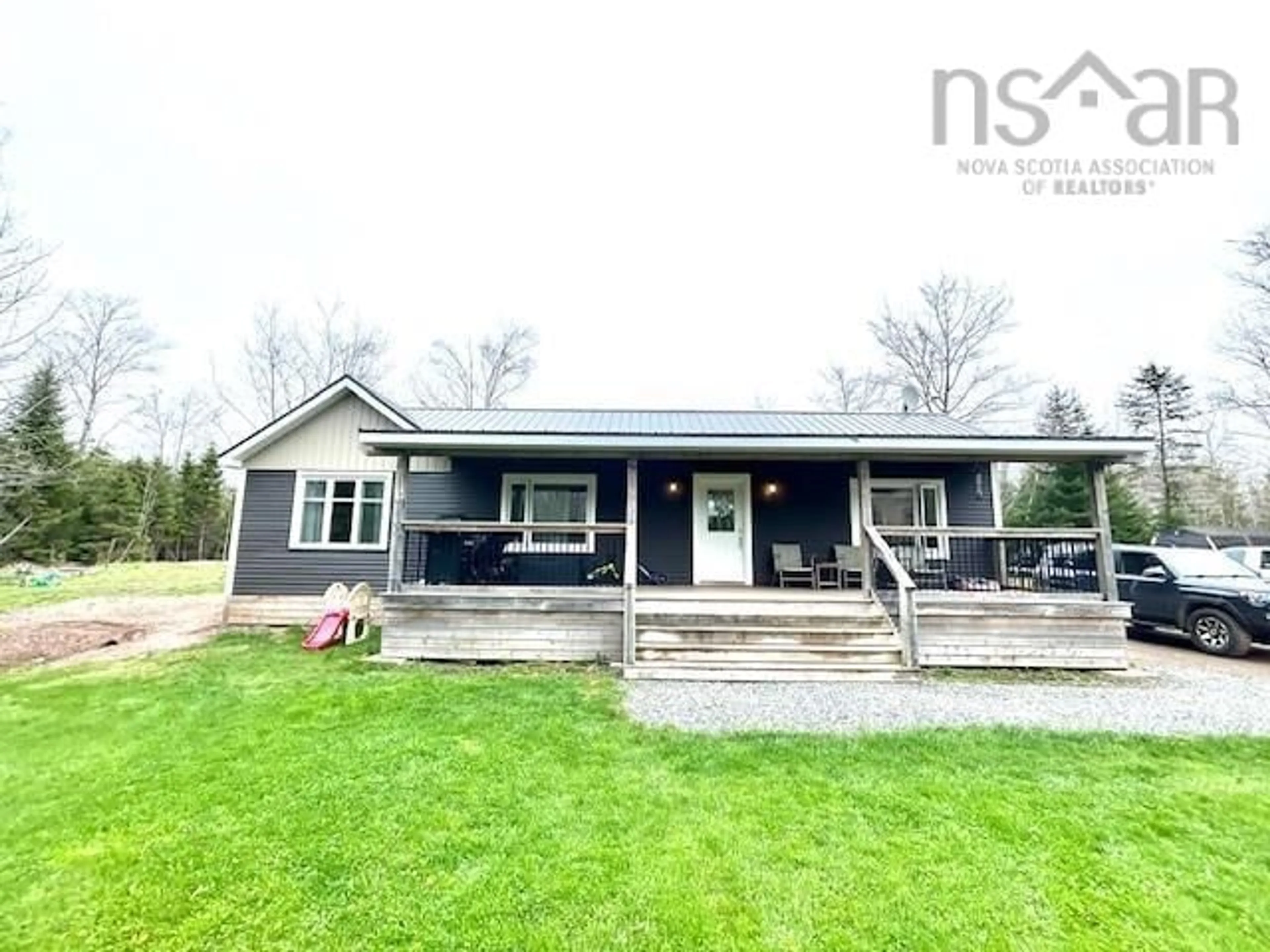 A pic from outside/outdoor area/front of a property/back of a property/a pic from drone, building for 289 South Branch Rd, Middle Stewiacke Nova Scotia B0N 2J0