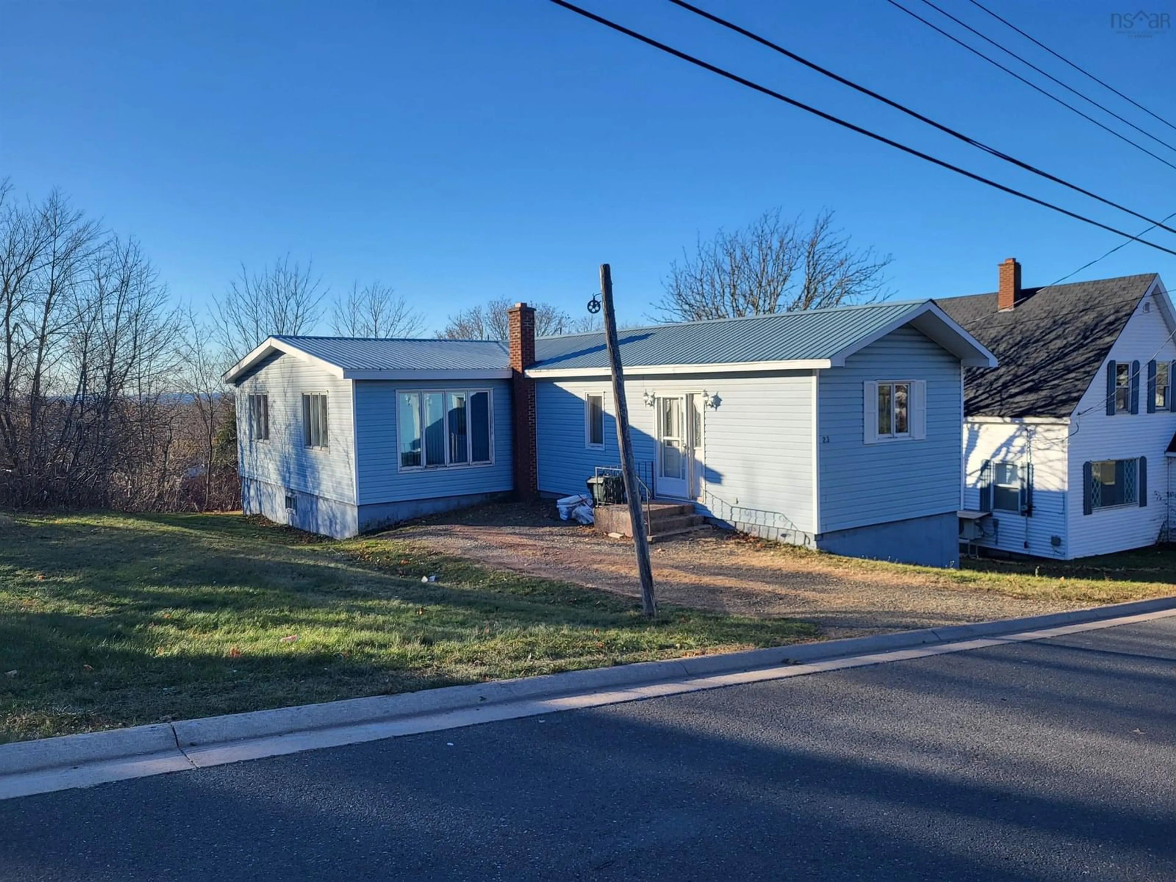 A pic from outside/outdoor area/front of a property/back of a property/a pic from drone, street for 23 Mechanic St, Springhill Nova Scotia B0M 1X0