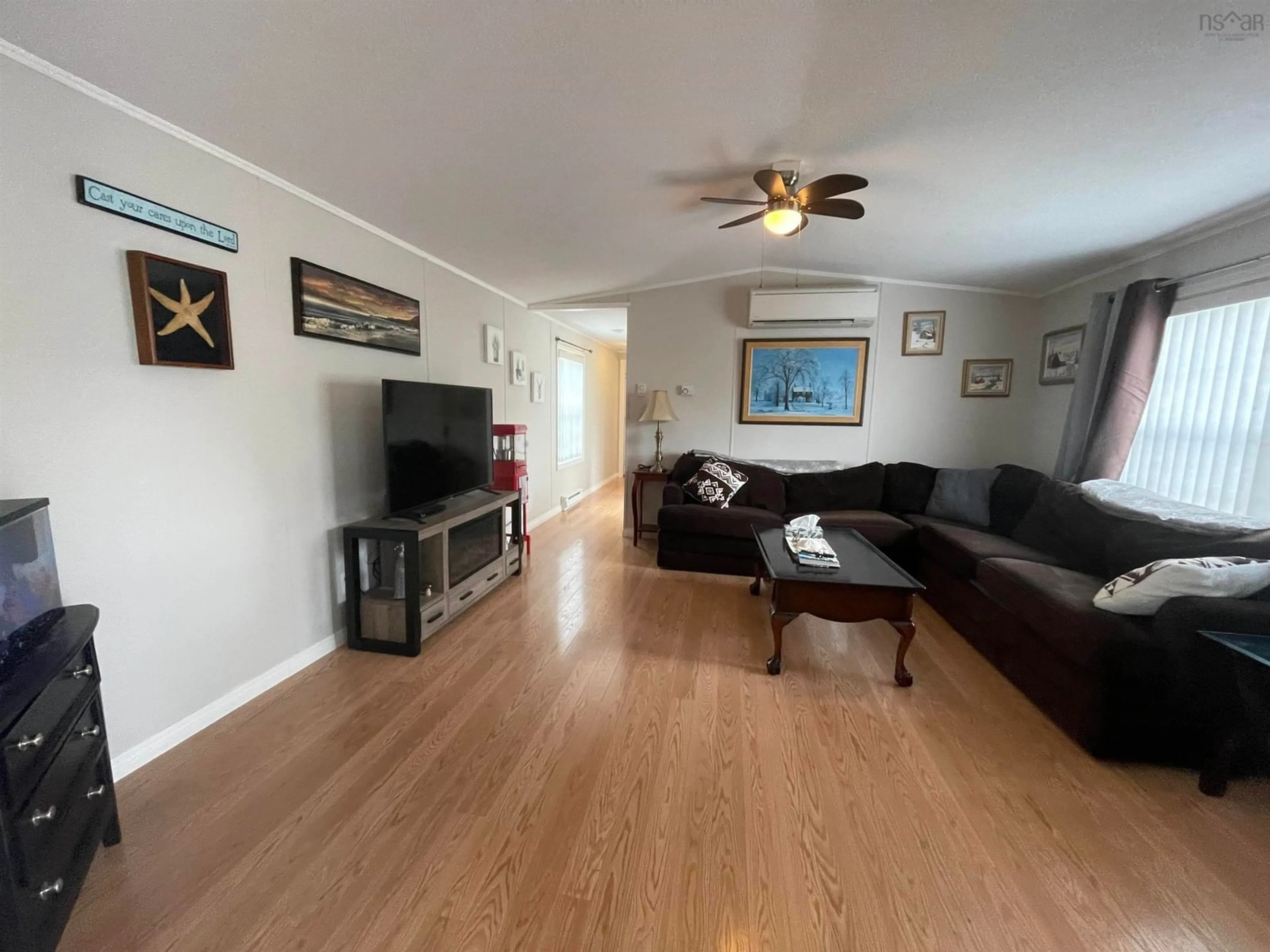 Living room with furniture, unknown for 16 Second St, Lucasville Nova Scotia B4B 1P9