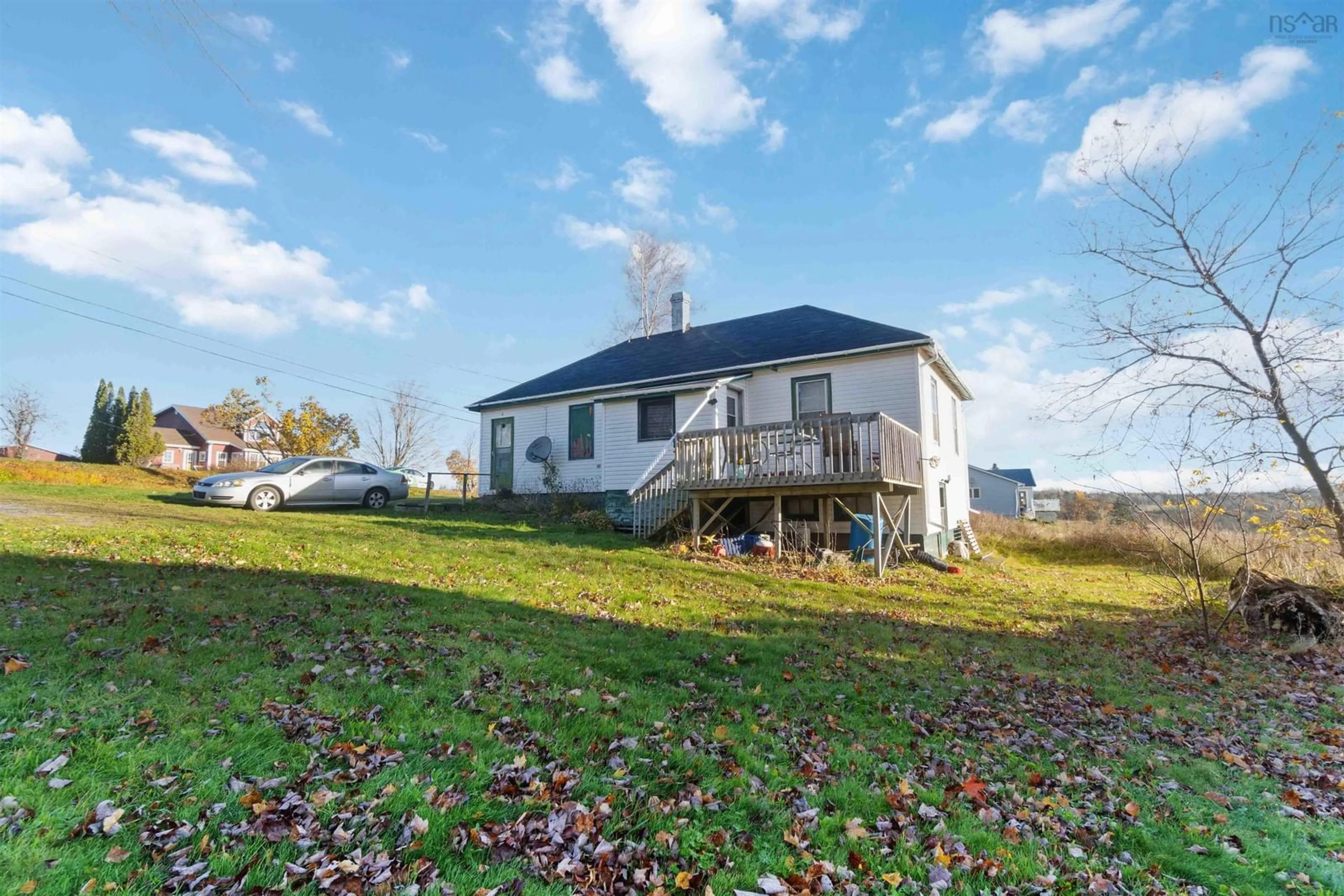 A pic from outside/outdoor area/front of a property/back of a property/a pic from drone, water/lake/river/ocean view for 4336 Highway 236, Kennetcook Nova Scotia B0N 1T0
